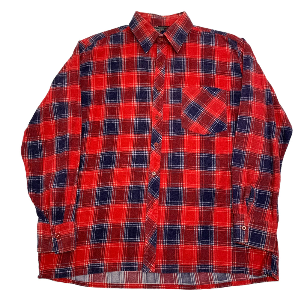 Vintage Palermo Plaid Button-Up L