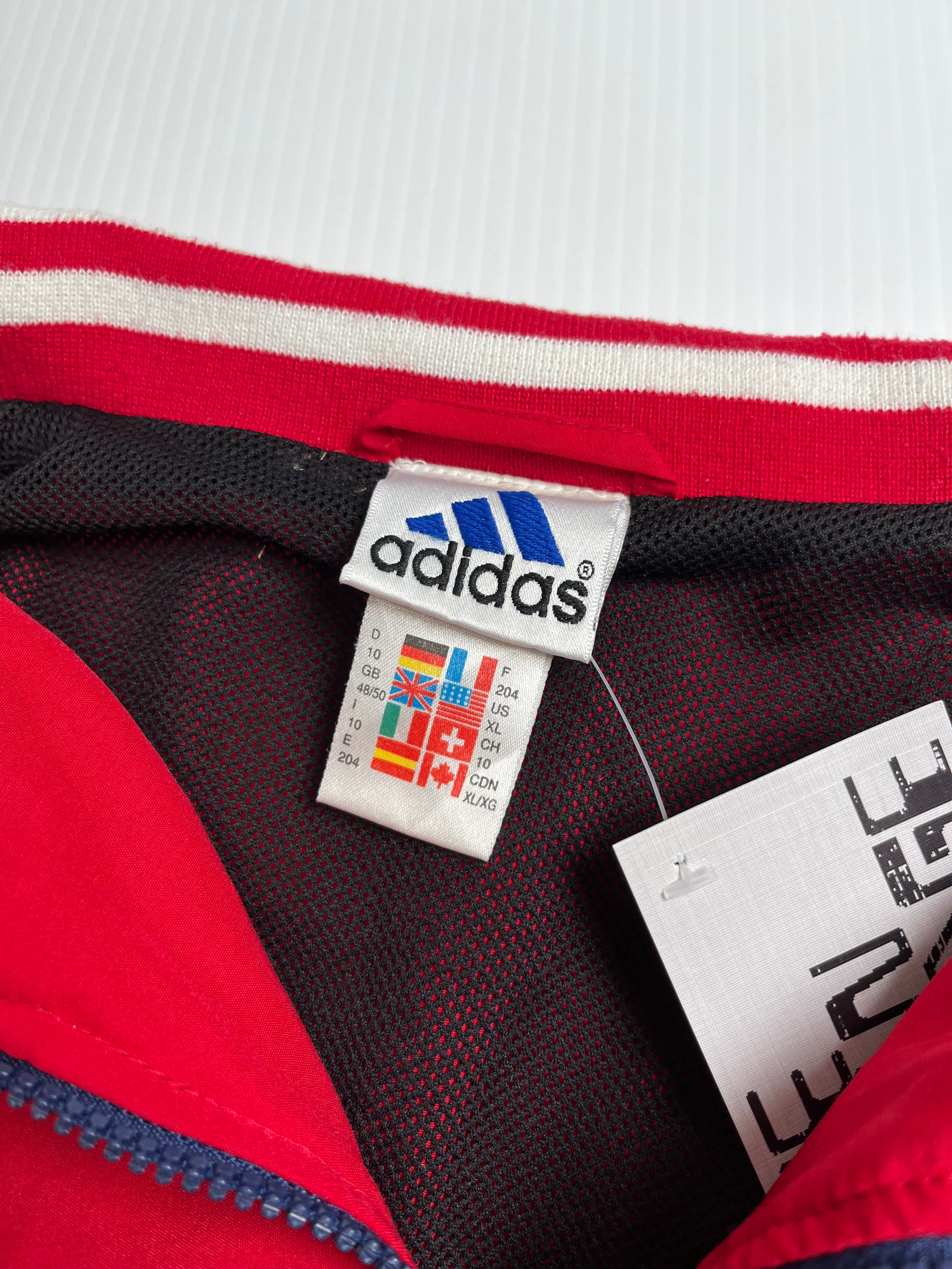 90s Adidas Norway Track Jacket XL