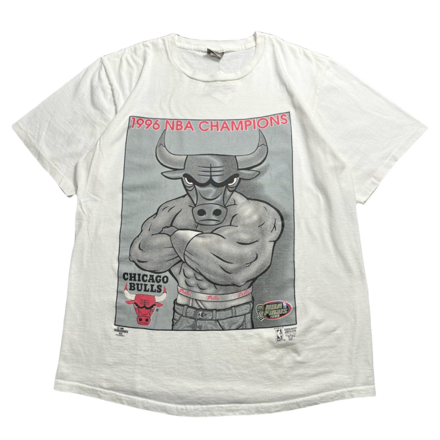 1996 Chicago Bulls Mascot Parody Tee XL