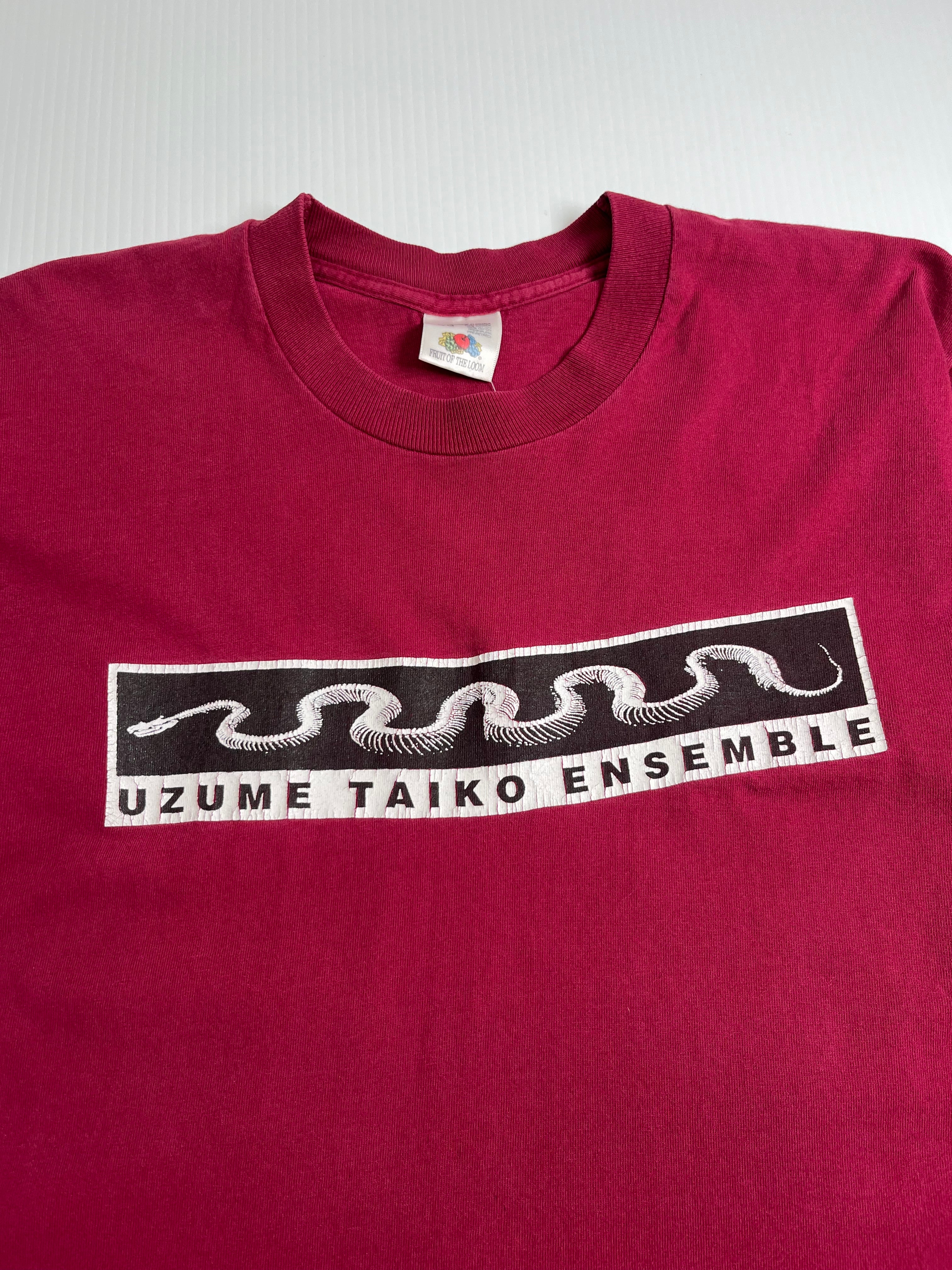 90s Uzume Taiko Ensemble Graphic Tee L