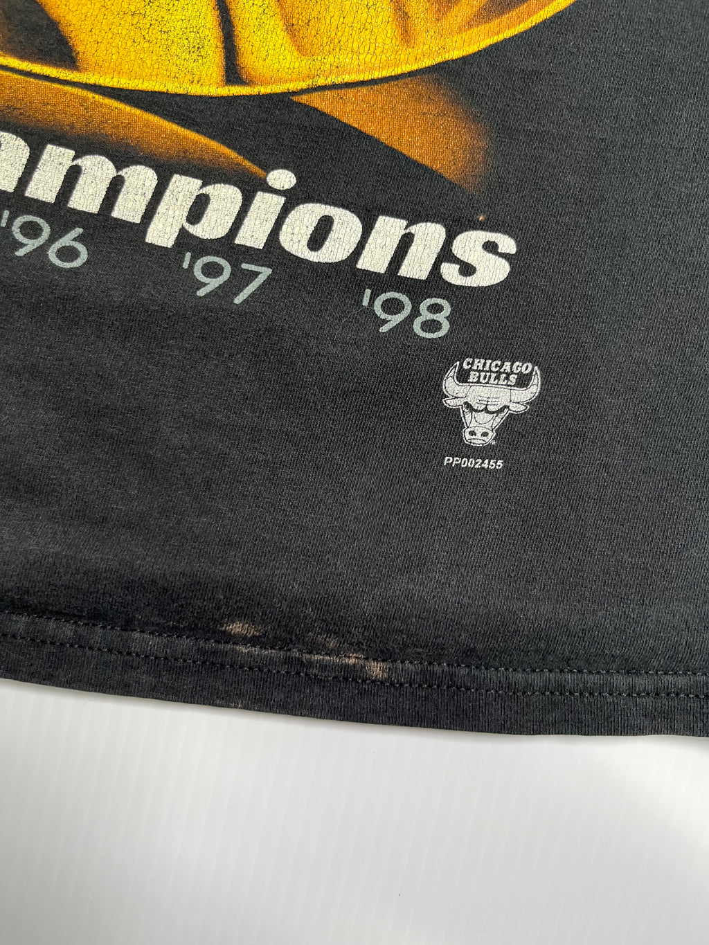 90s Pro Player Chicago Bulls Rings Tee M