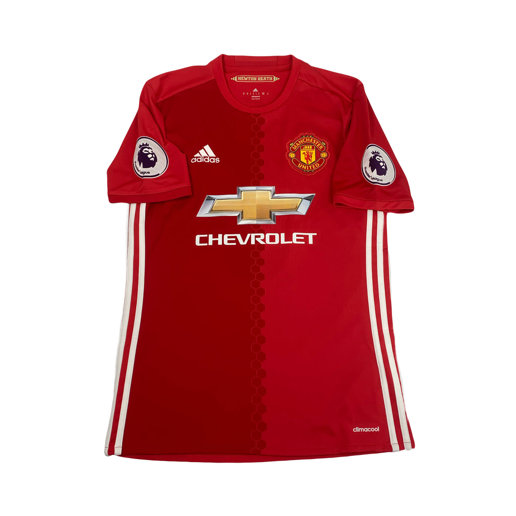 2016-17 Adidas Manchester United Pogba #6 Home Kit S
