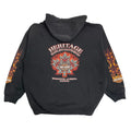 Harley Davidson Heritage Edmonton Distressed Zip Hoodie 3XL