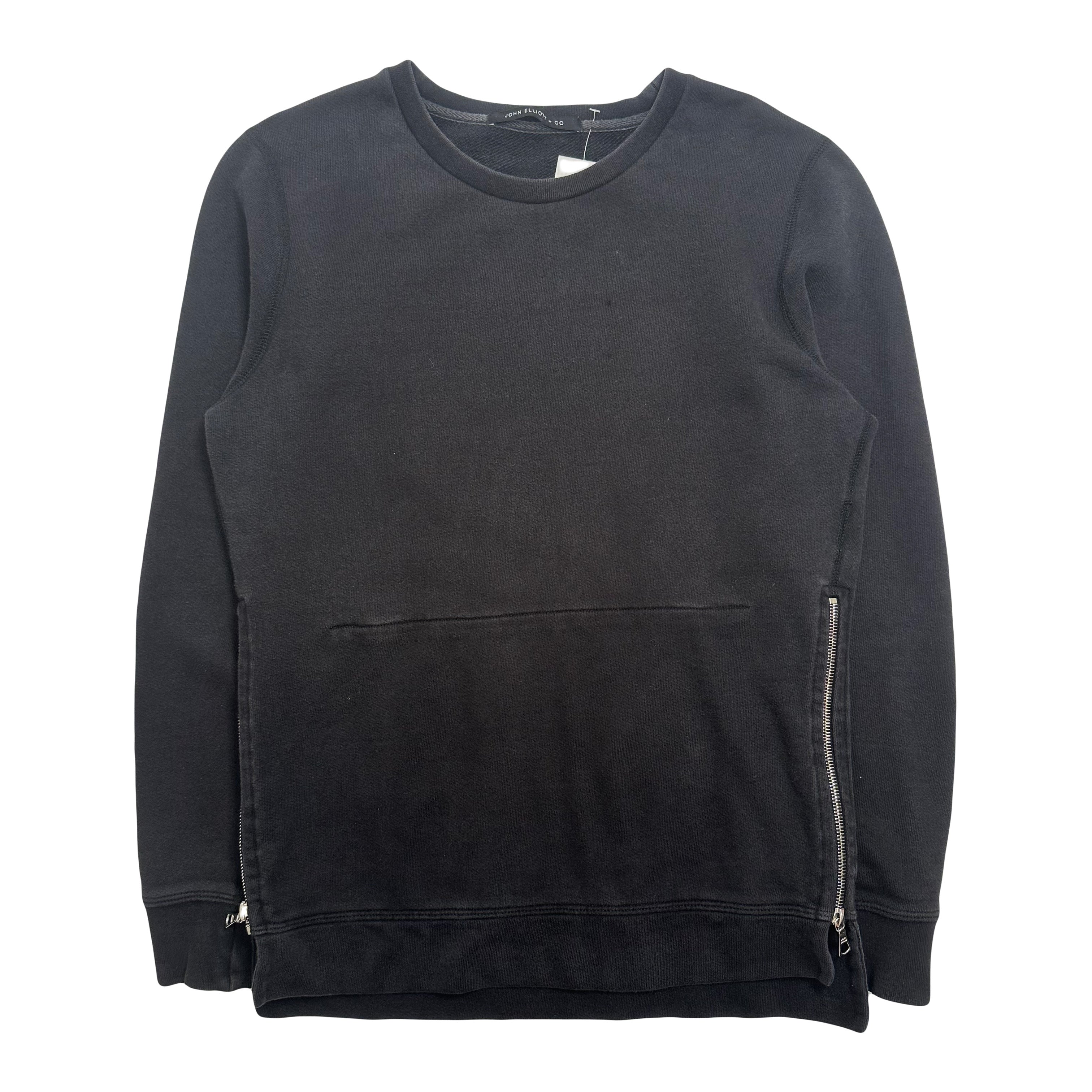 John Elliott + Co Double Zip Sweatshirt M