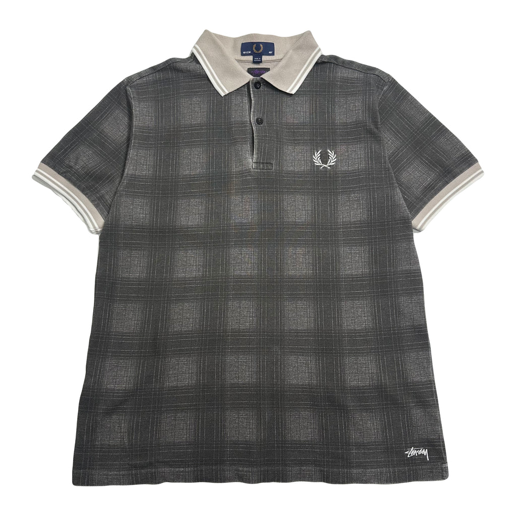 Stüssy Deluxe x Fred Perry Collab Polo Shirt M