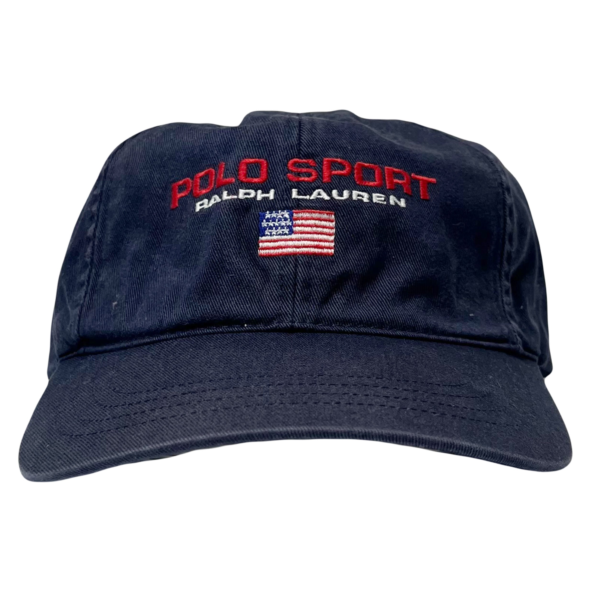 Vintage Polo Sport Ralph Lauren Logo Hat