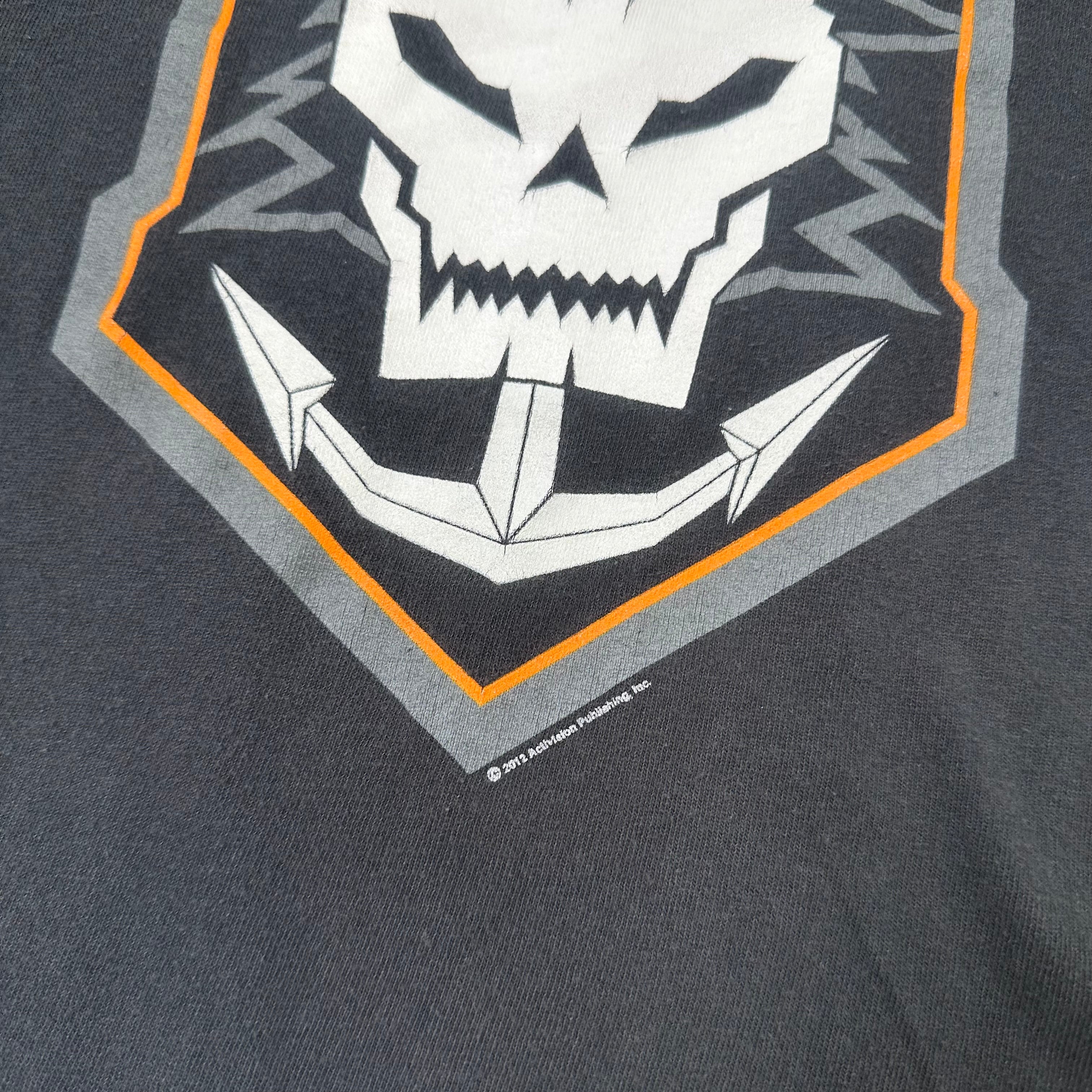 2012 Call Of Duty Black Ops II Video Game Promo Tee M