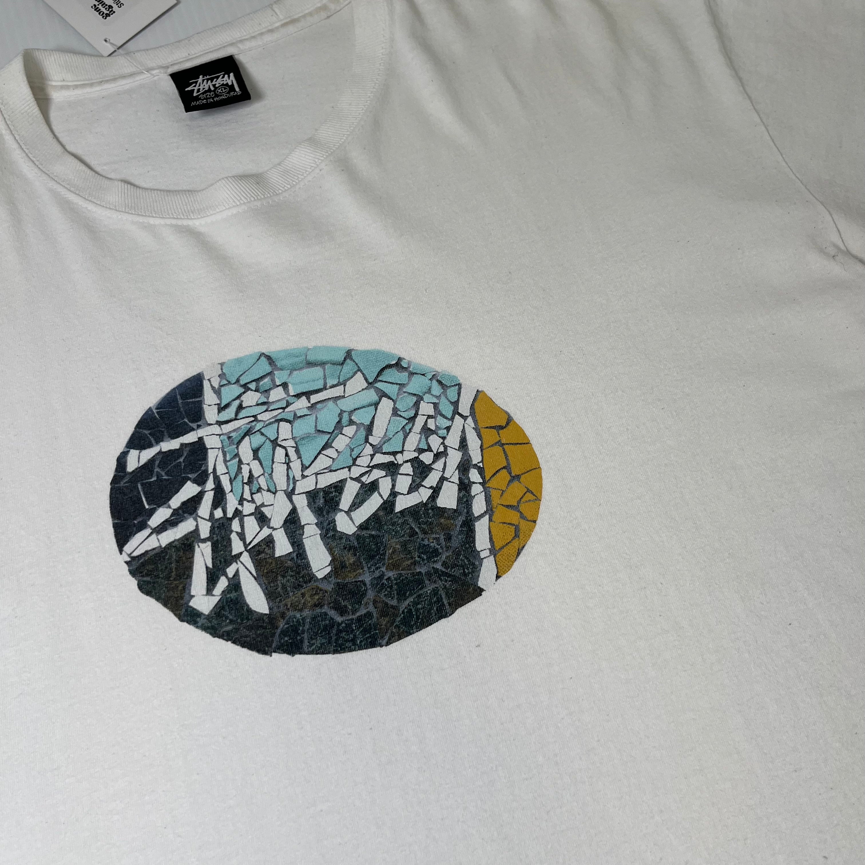 Stussy Mosaic Logo Graphic Tee XL