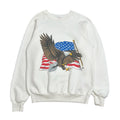 90s USA Bald Eagle Graphic Crewneck M