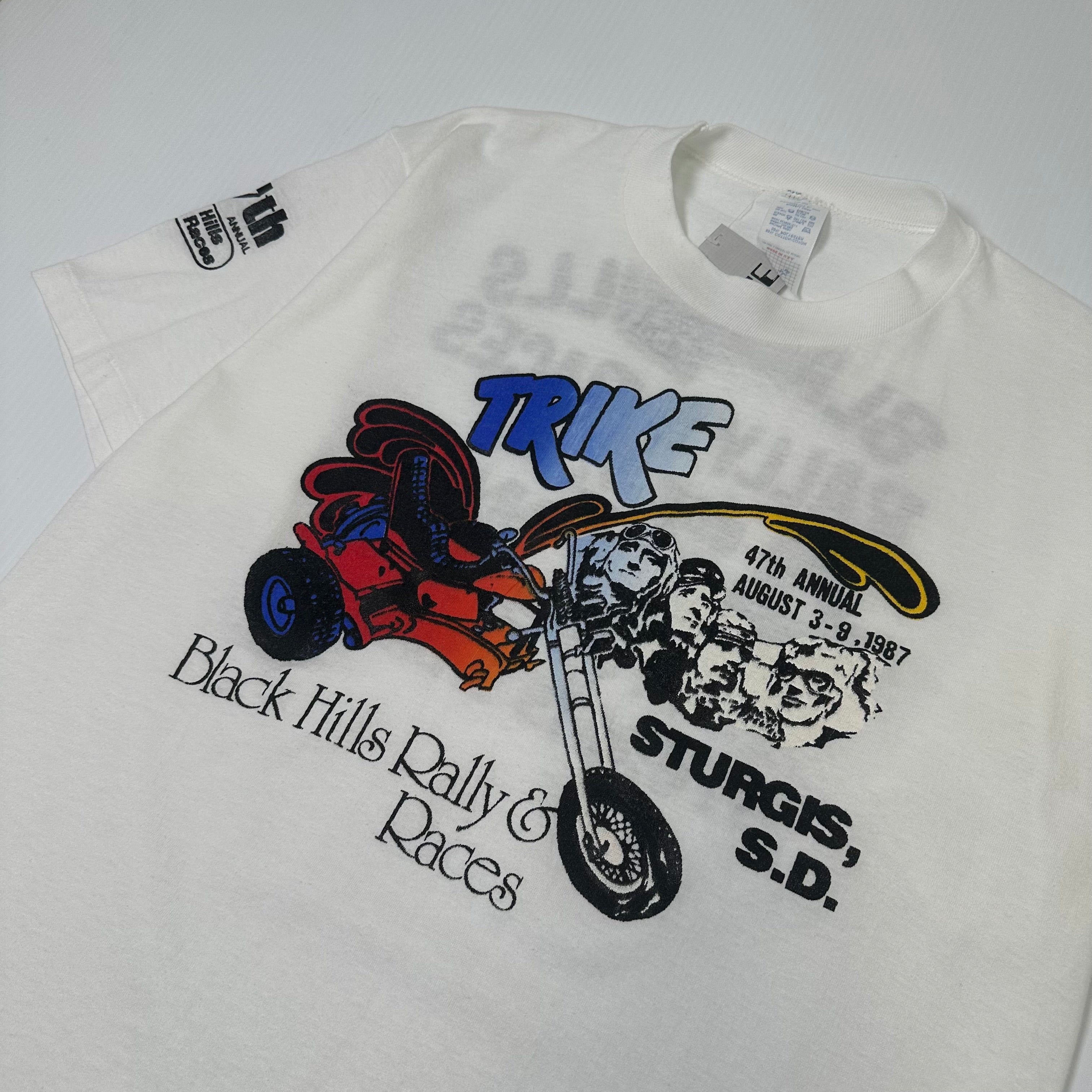 1987 Black Hills Rally Biker Tee XL
