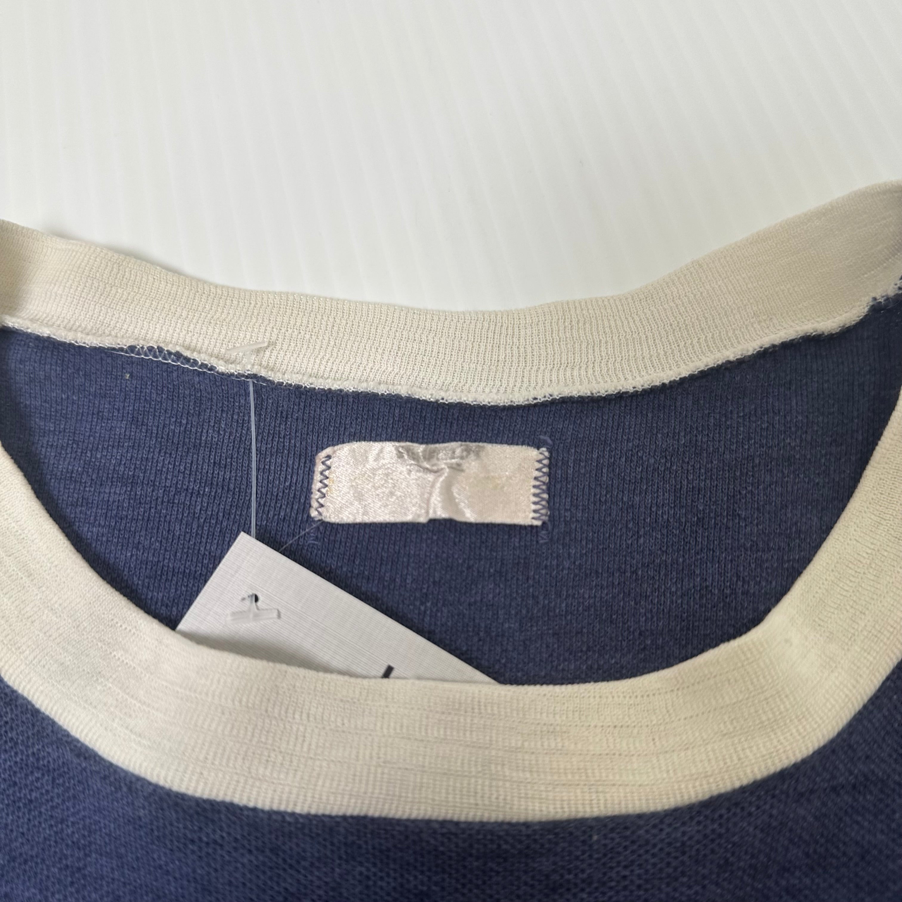 Vintage Grotto Graphic Ringer Tee M