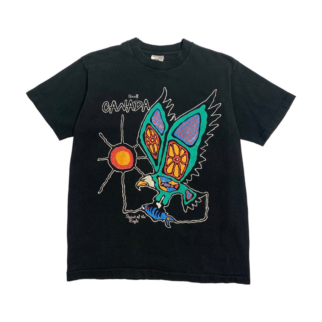 90s Banff Spirit of the Eagle Art Tee M