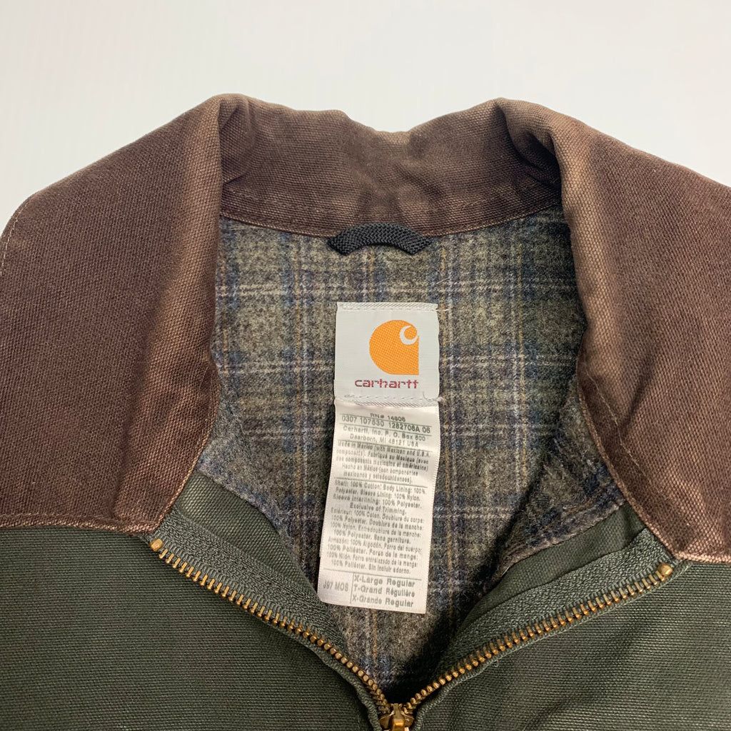 Carhartt J97 Green Detroit Jacket XL