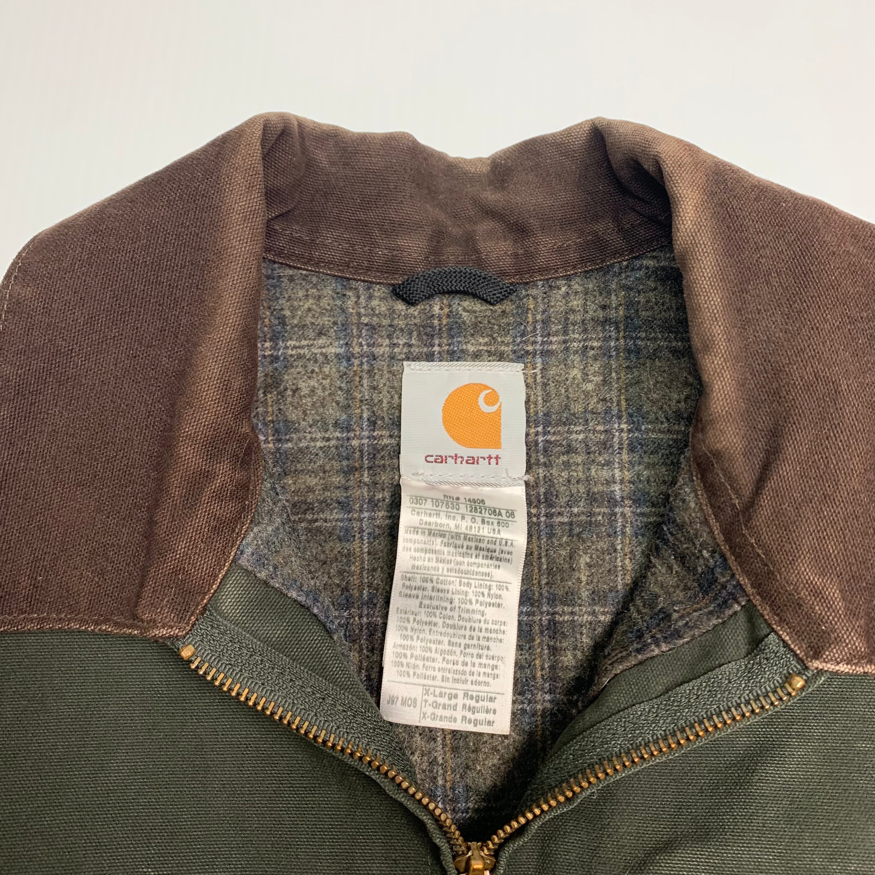 Carhartt J97 Green Detroit Jacket XL
