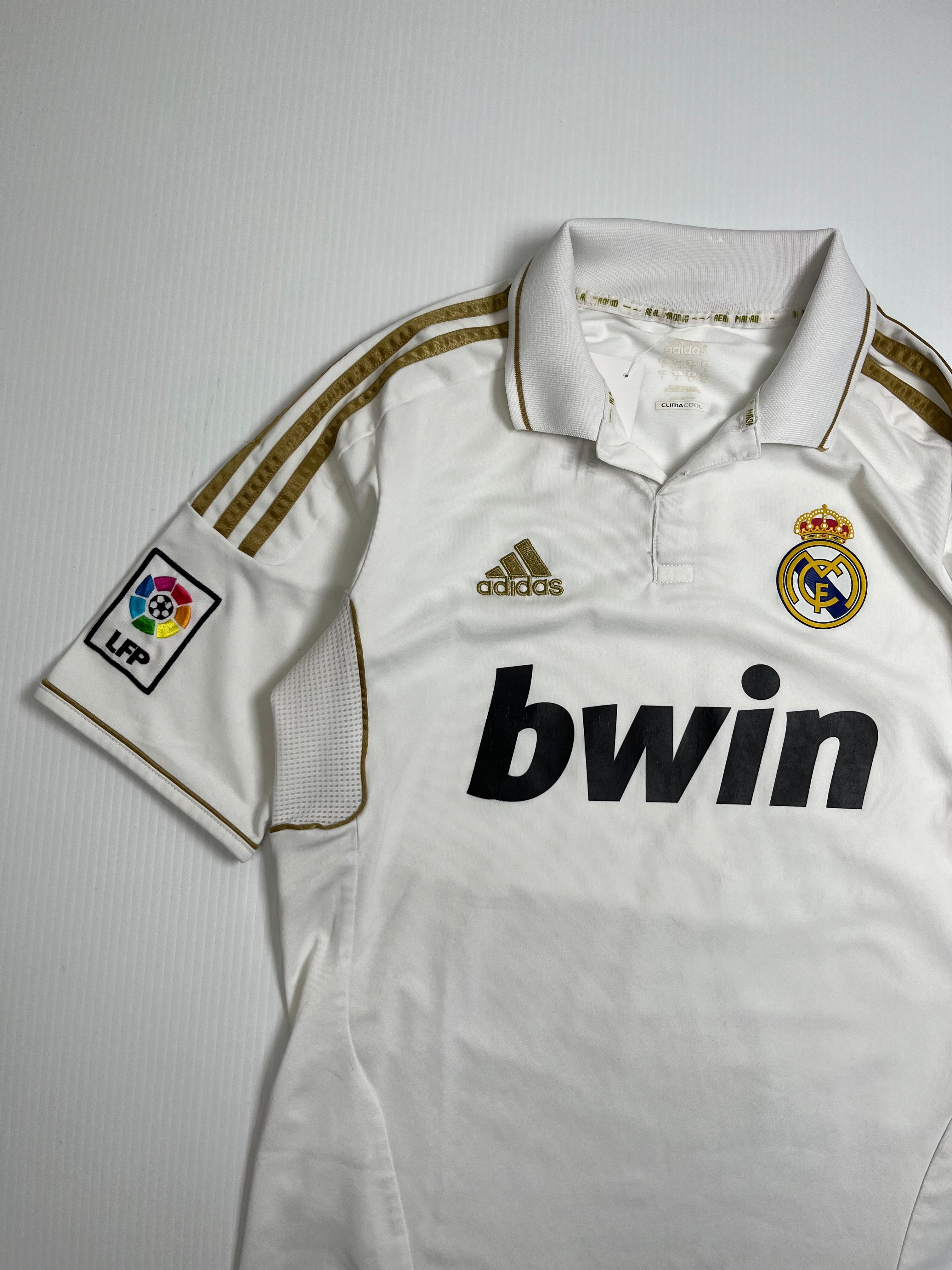 2011-12 Adidas Real Madrid Home Jersey S