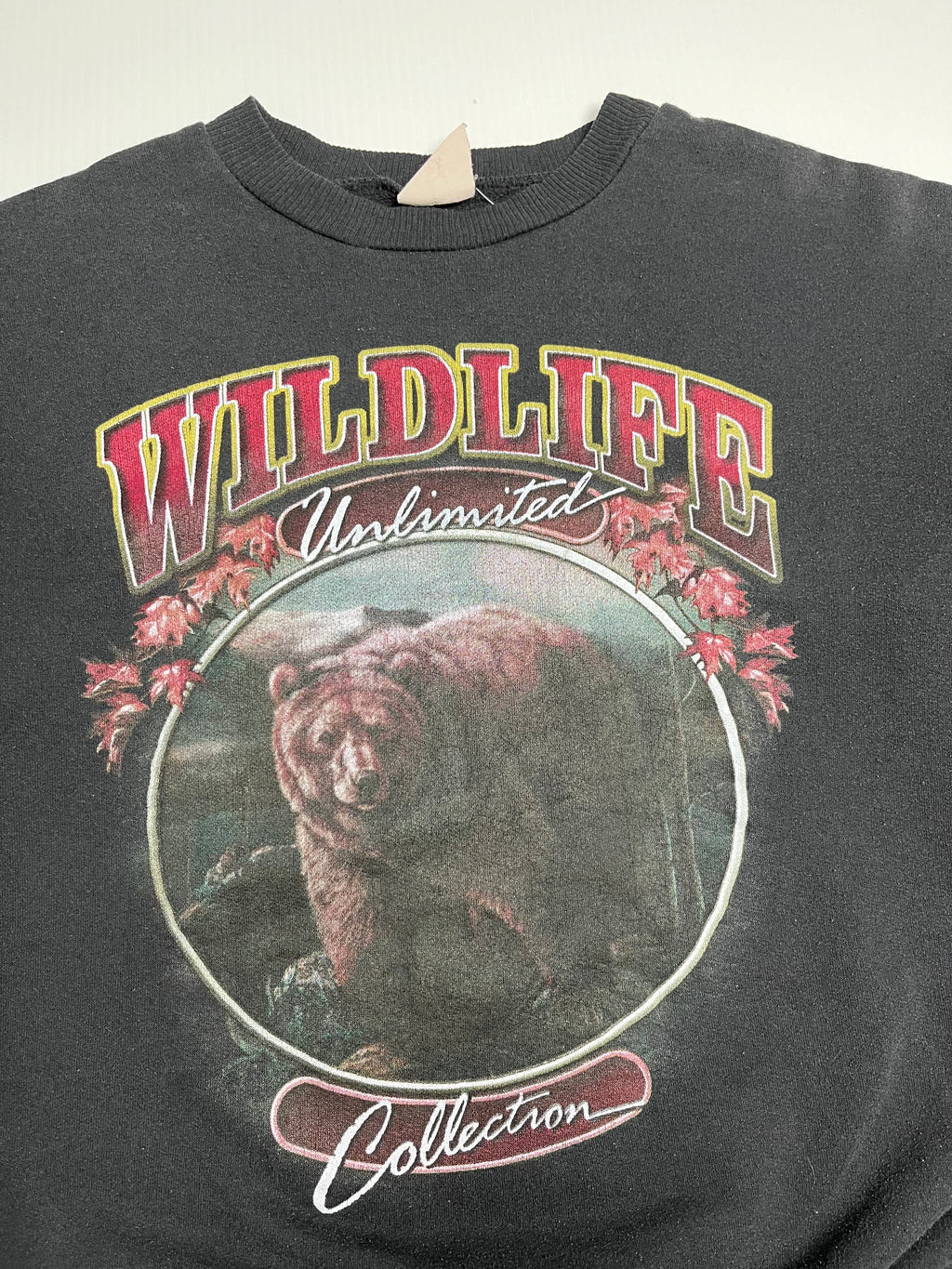 Vintage Wildlife Bear Crewneck L