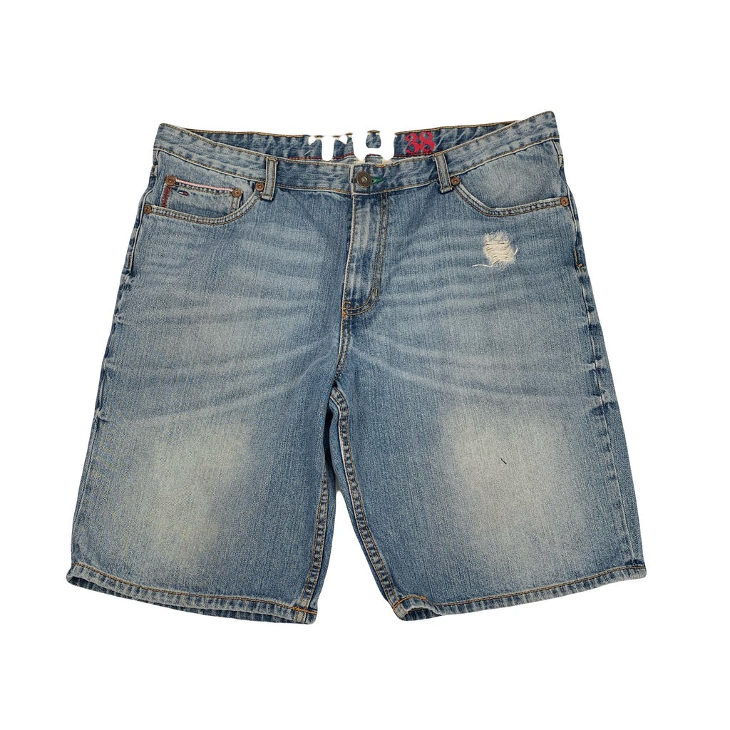 Tommy Hilfiger Distressed Denim Shorts 38