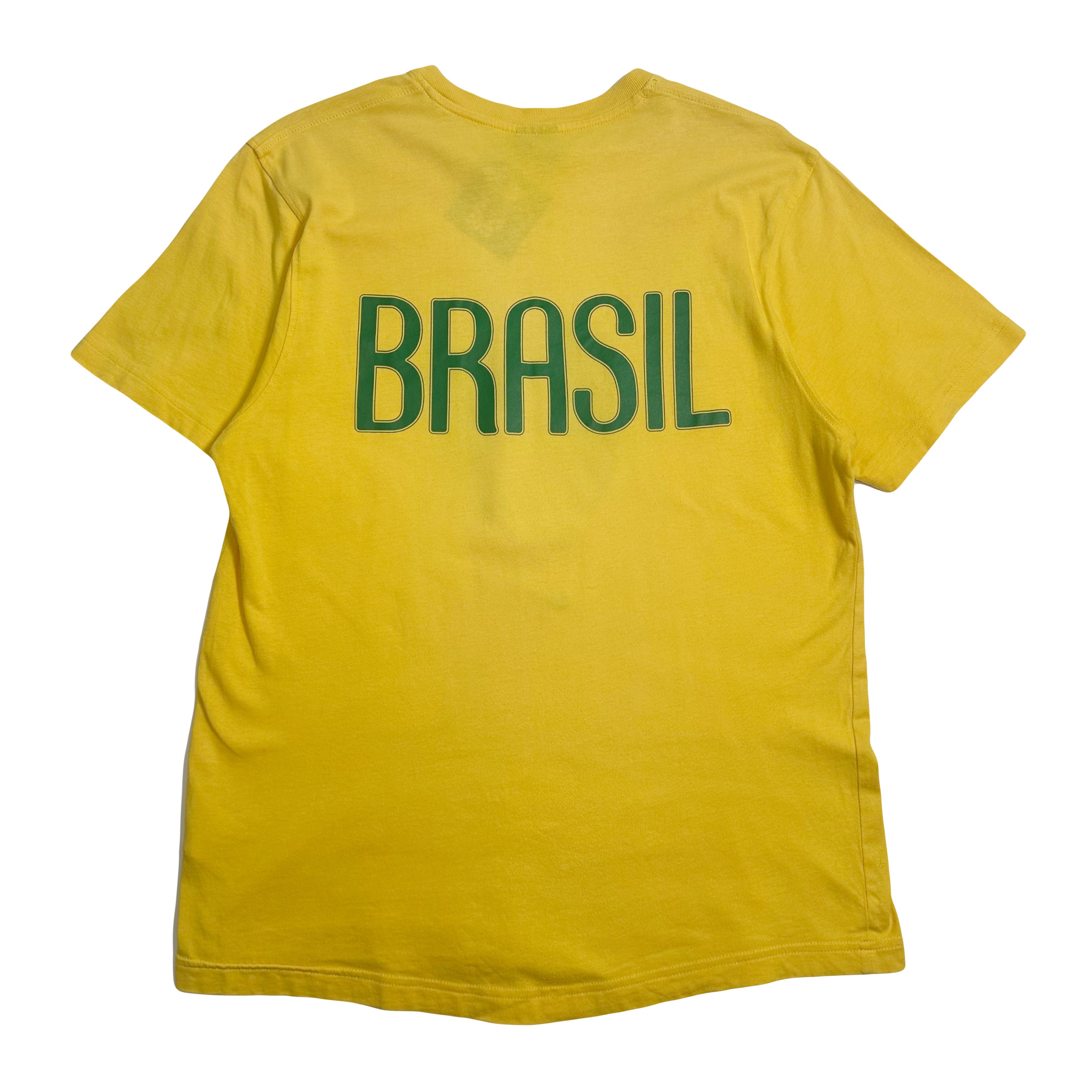 2000s Nike Brasil Futbol Tee L