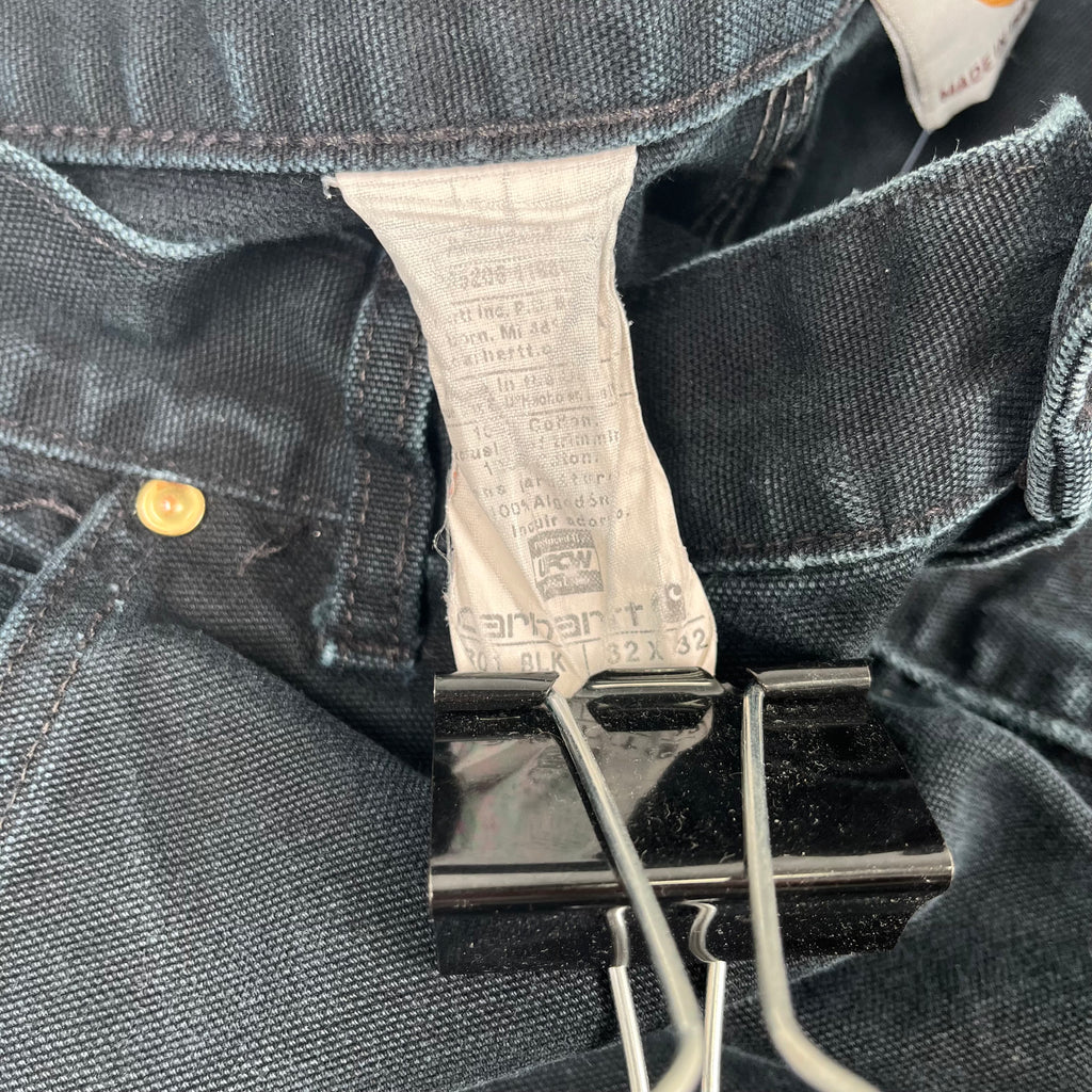 Vintage Carhartt Faded Double Knee Denim 32
