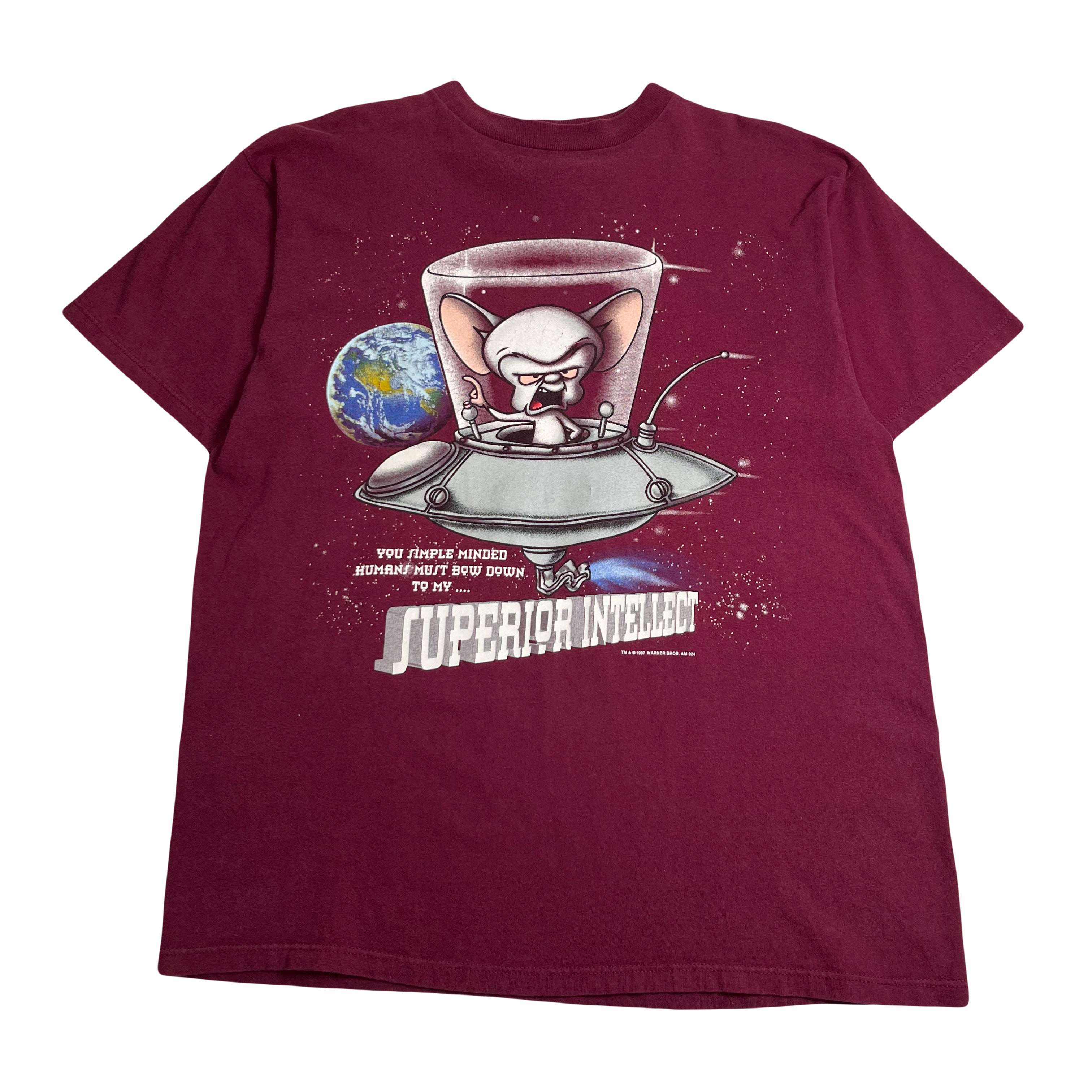 1997 Warner Bros. Pinky & The Brain Tee XL