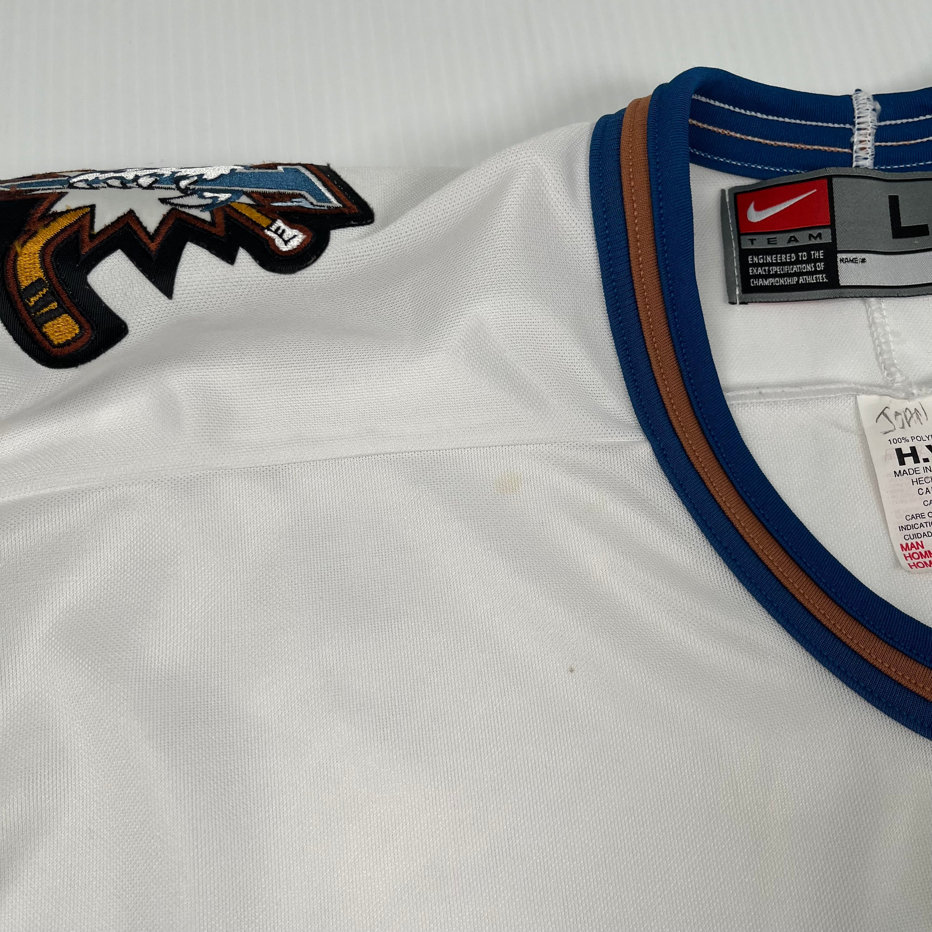 Vintage Nike Kootenay Ice Hockey Jersey L