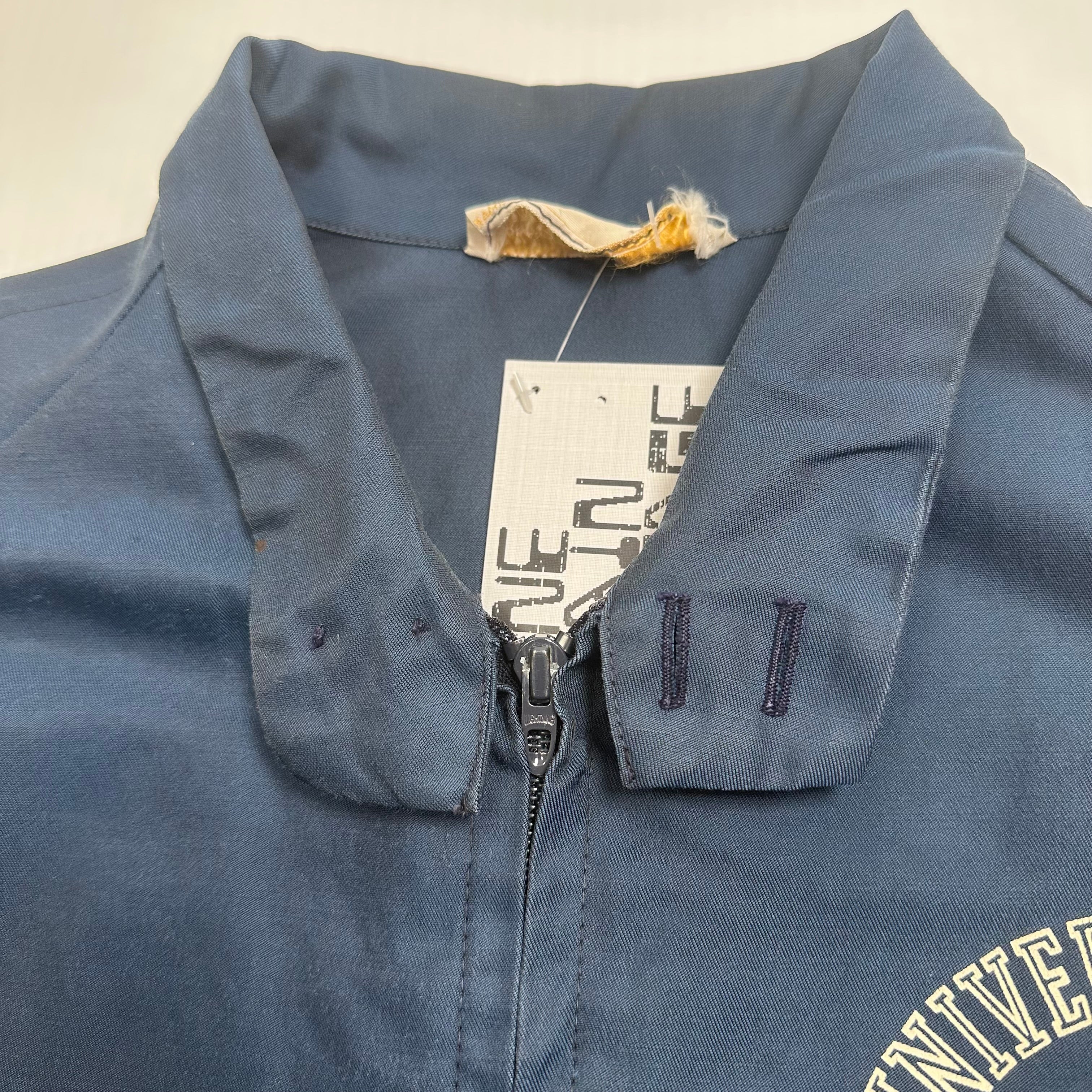 80s University of Western Ontario Light Bomber Jacket L