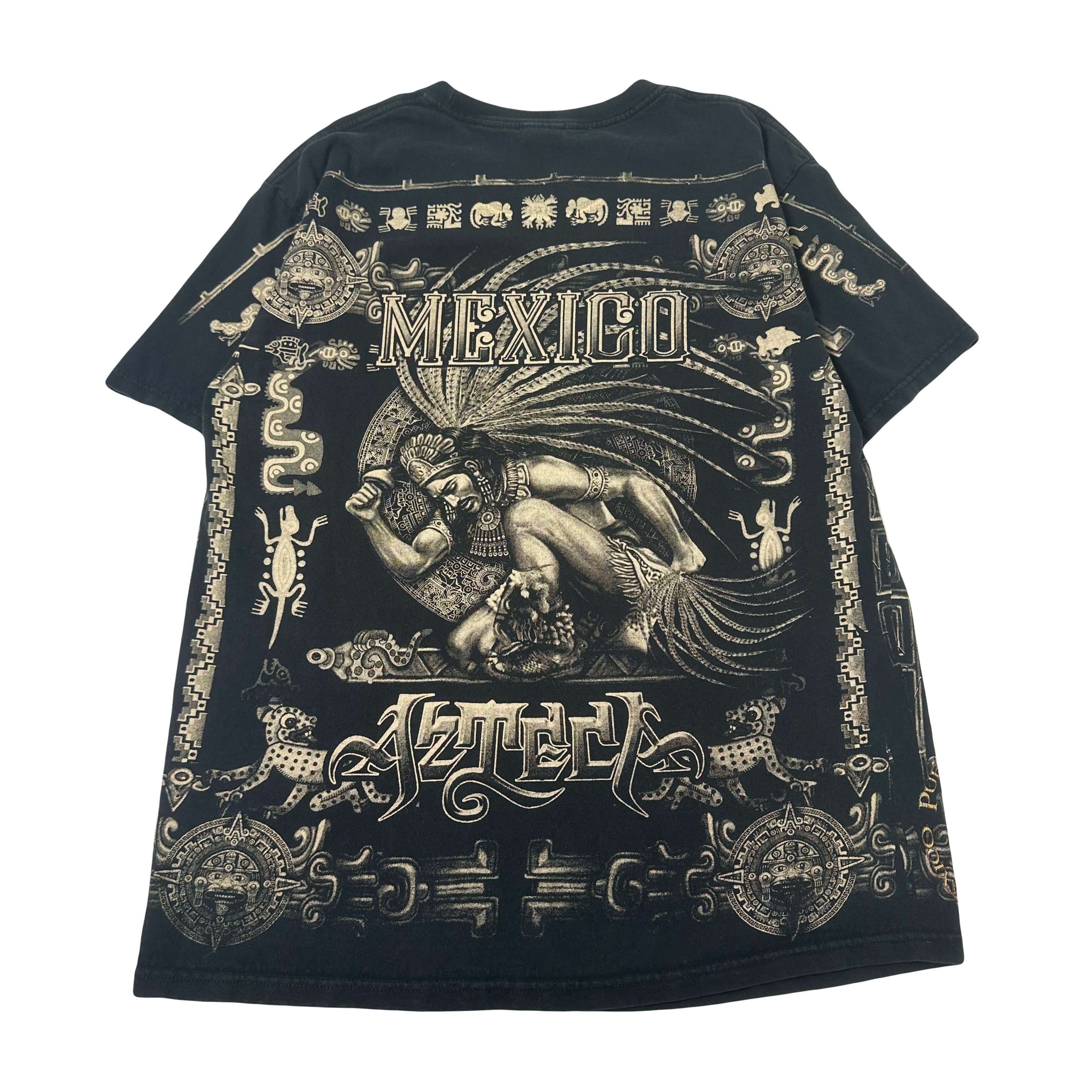 Mexico Azteca AOP Graphic Tee L