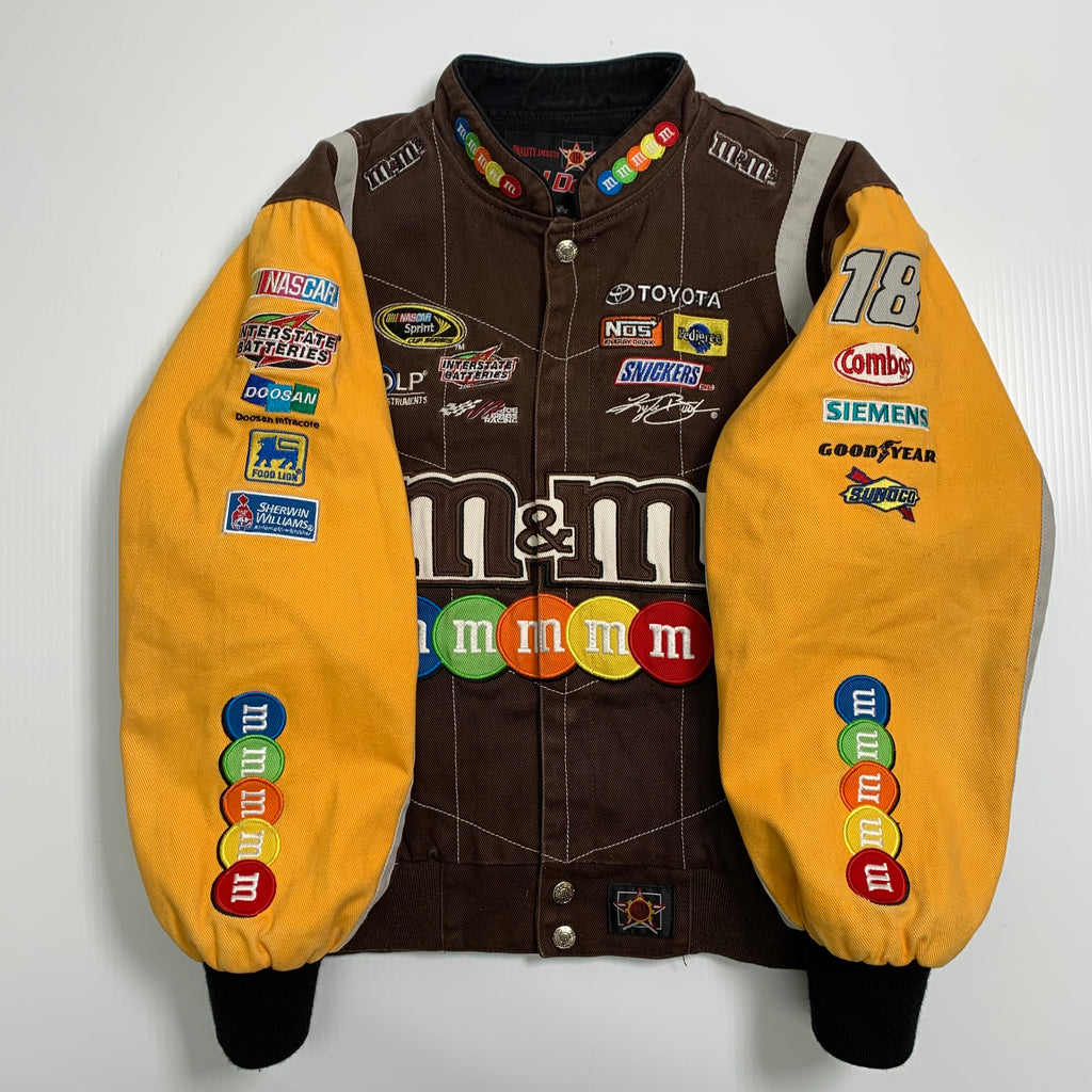 Vintage Jeff Hamilton M&M's Racing Jacket Youth XL