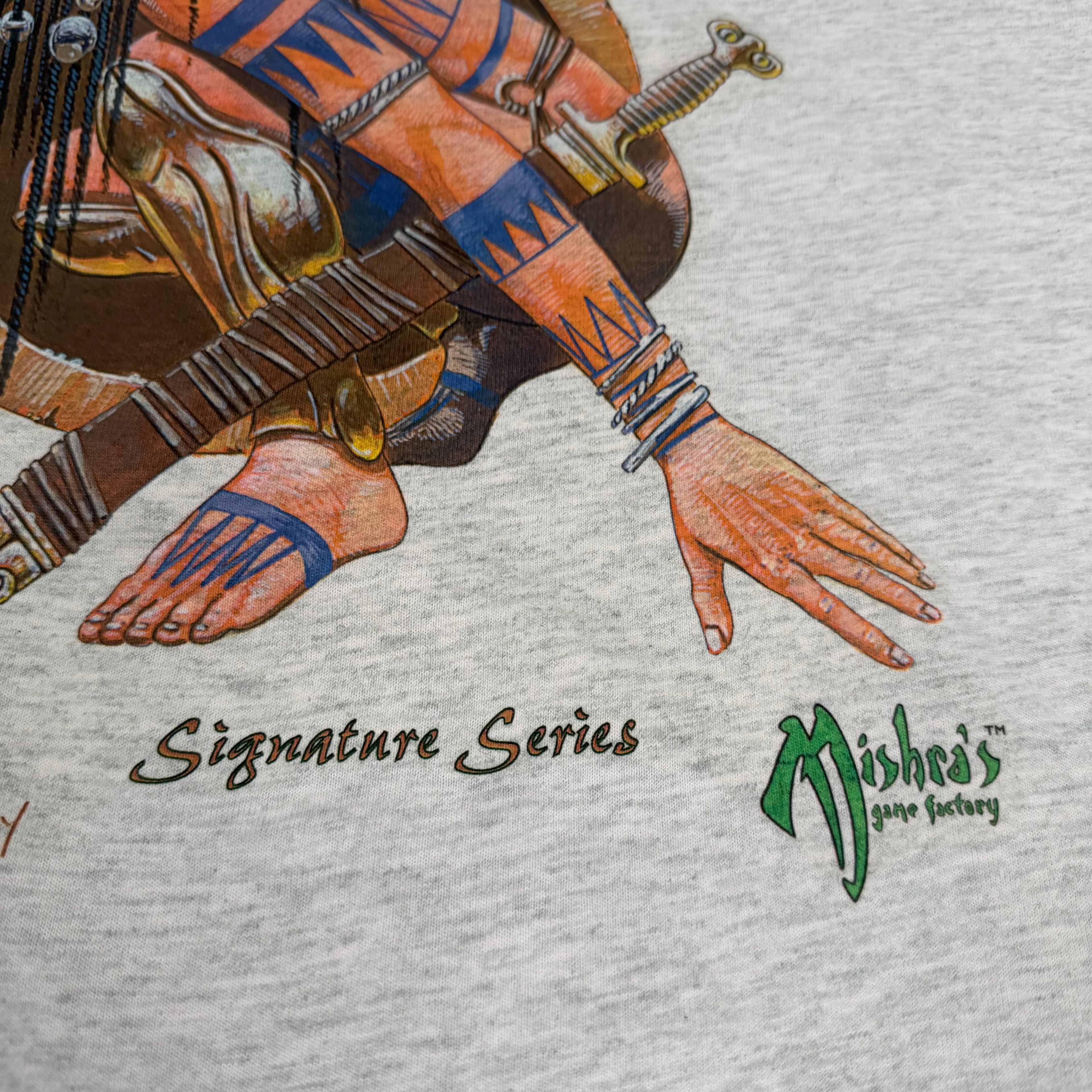 1995 Brian Snoddy Mishra's Signature Series MTG Art Tee L