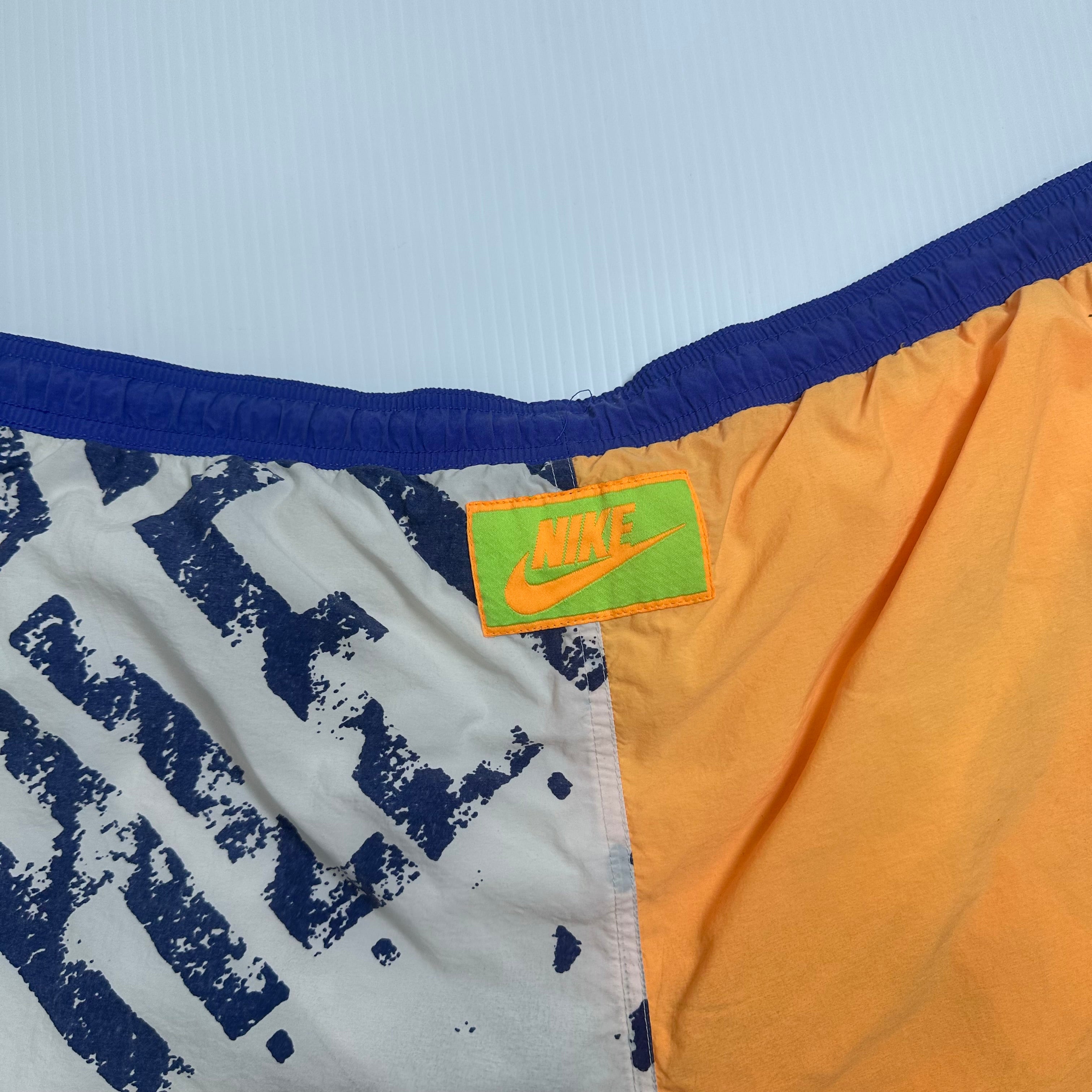 Vintage Nike Multicolor Athletic Shorts XL