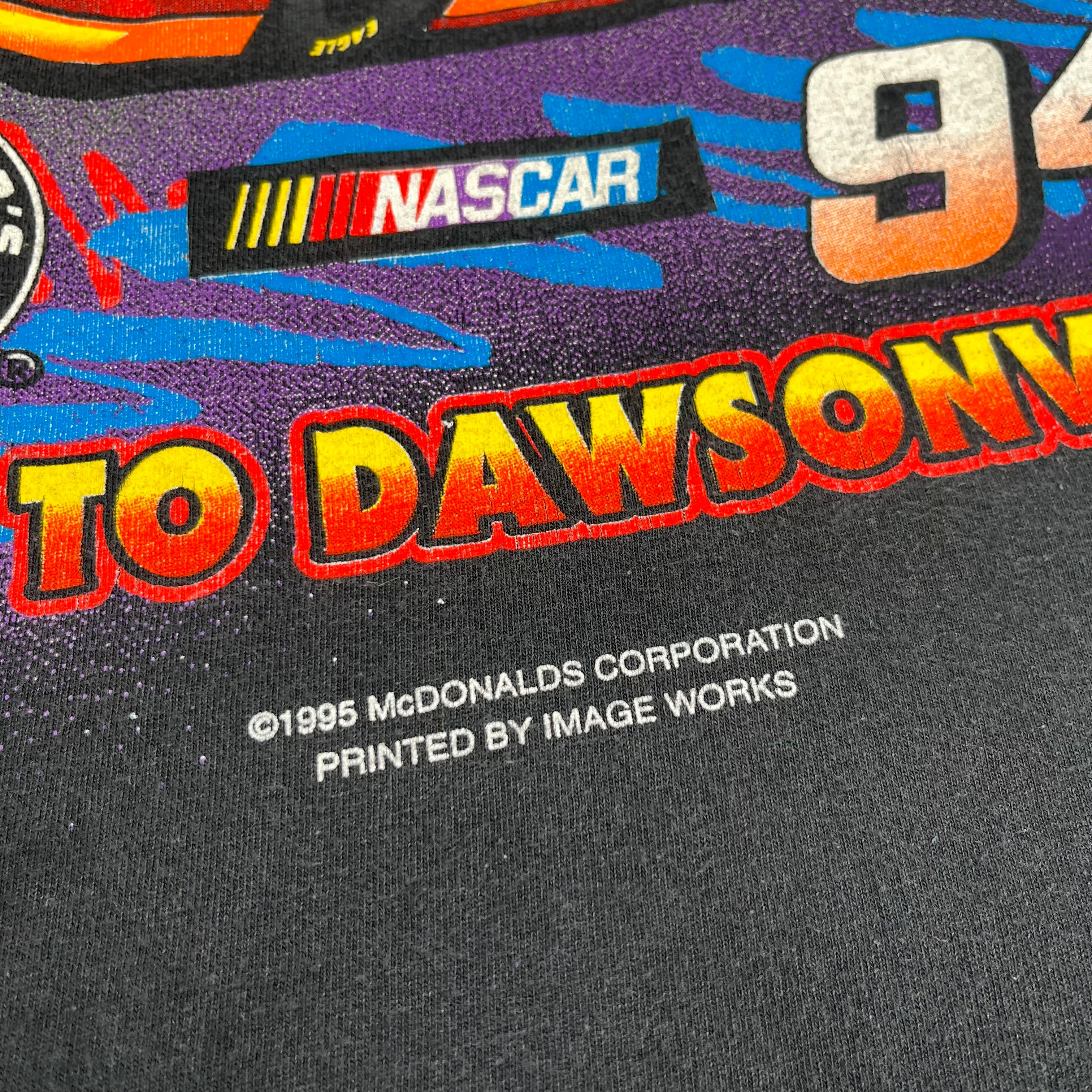 1995 Bill Elliott NASCAR Racing Tee L