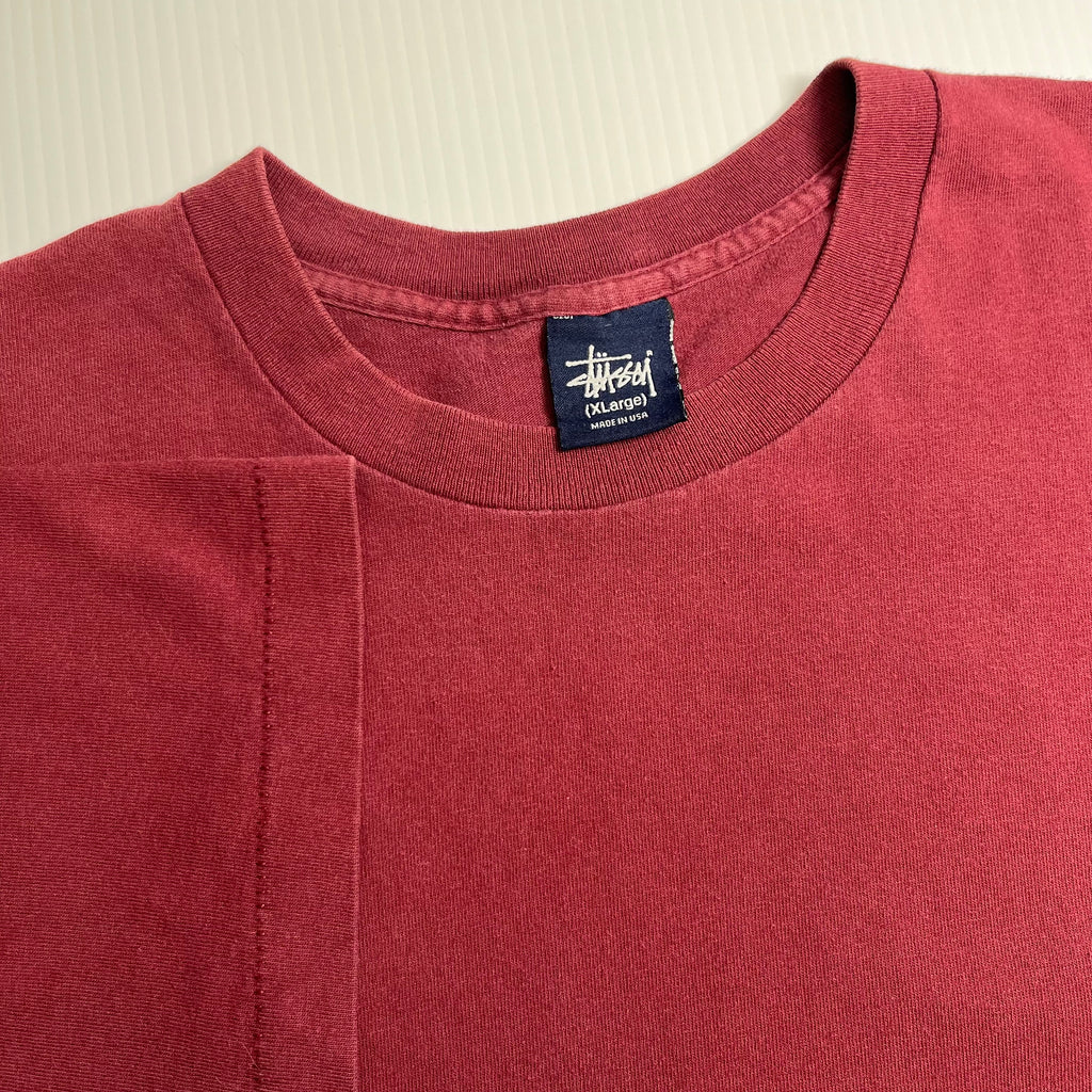 90s Stussy Logo Graphic Tee XL