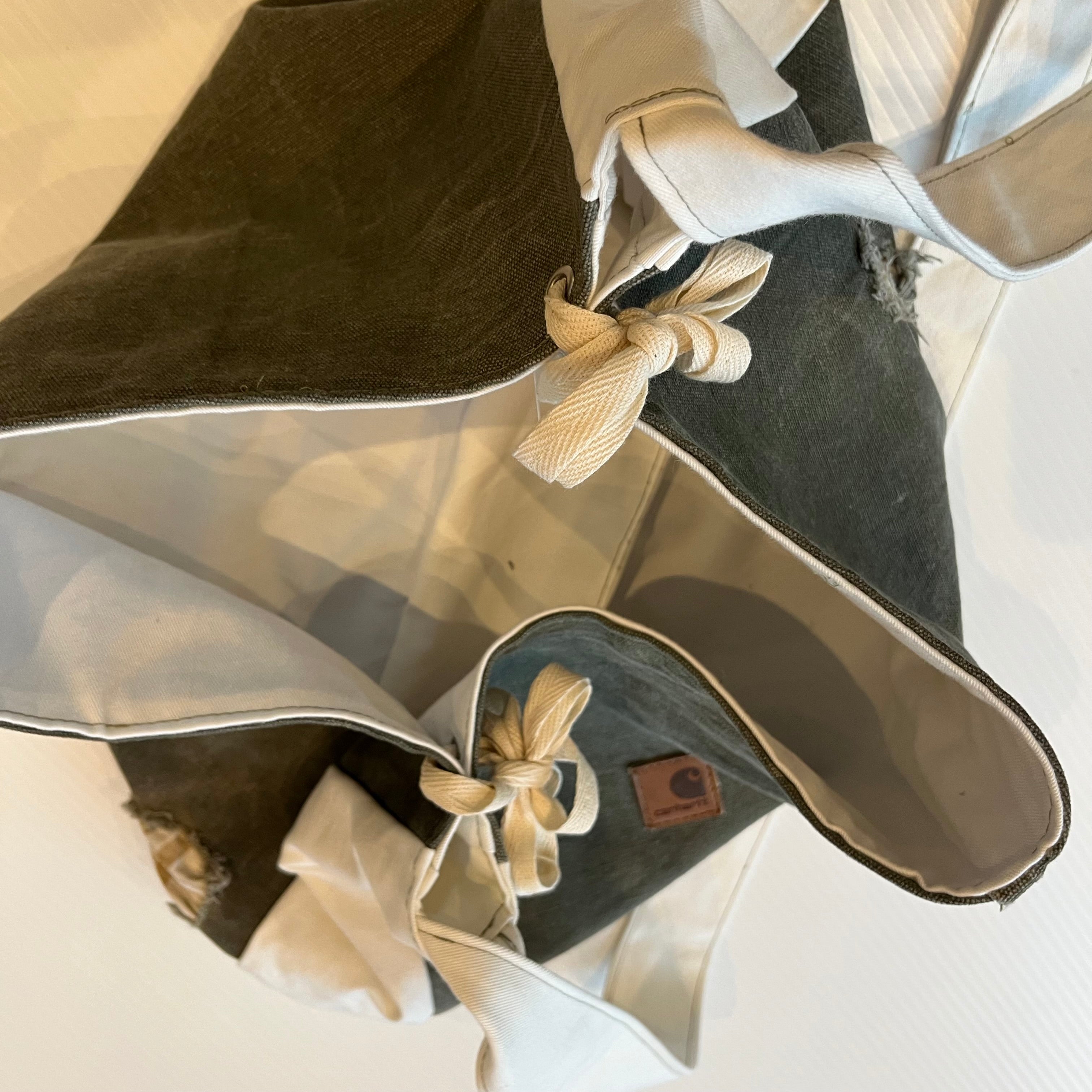 Rework Carhartt Denim Wide Side Bag