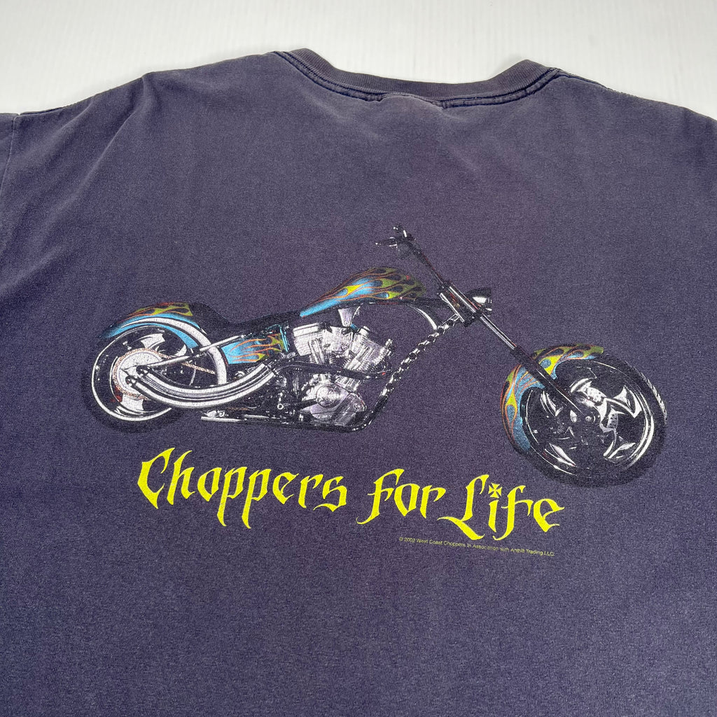 Vintage West Coast Choppers For Life Tee XL