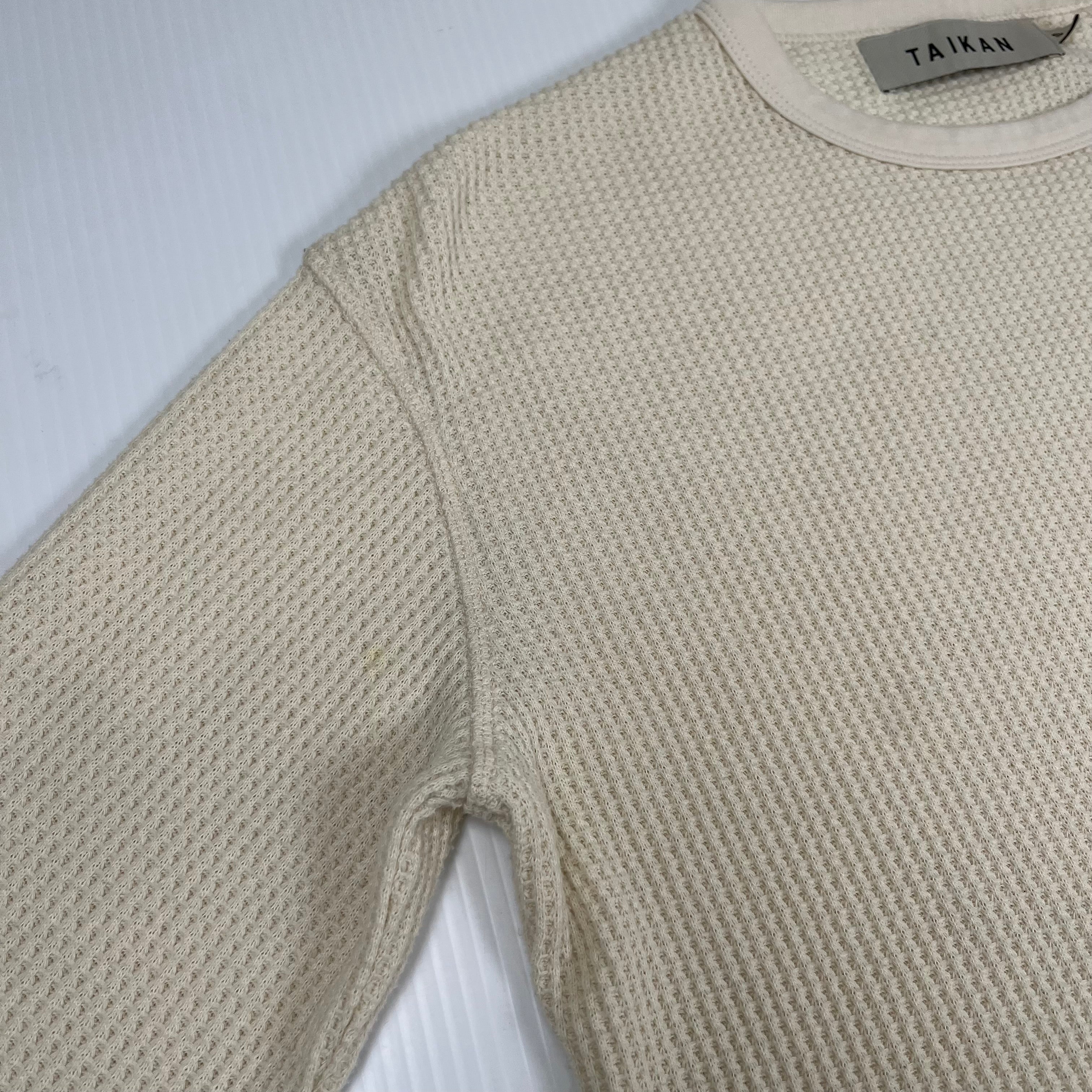 Taikan Waffle Knit Longsleeve Shirt S