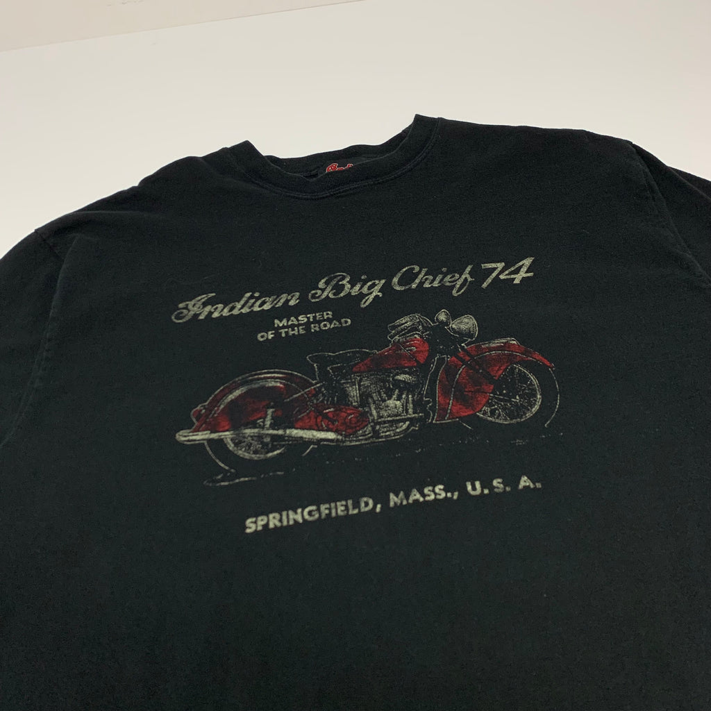 Big Chief Motorcycle Tee L