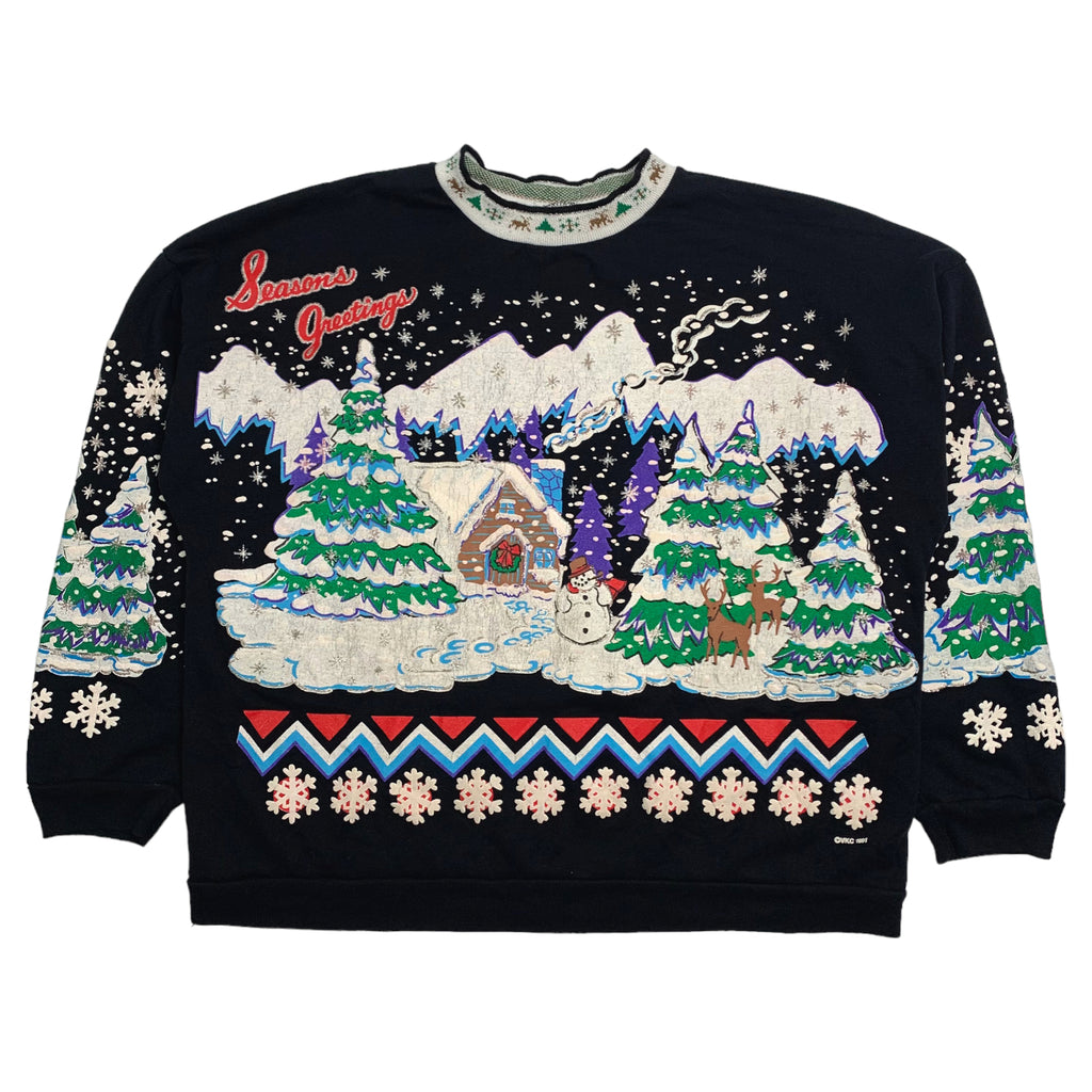 90s Nutcracker Christmas Sweatshirt S
