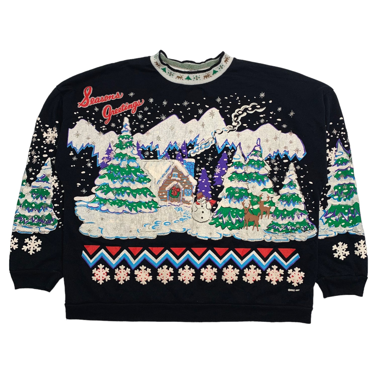 90s Nutcracker Christmas Sweatshirt S