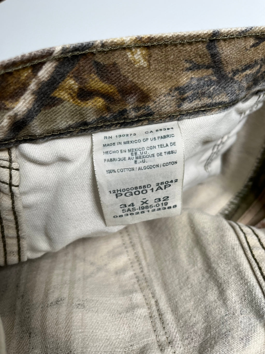 Wrangler Real Tree Carpenter Pants 33