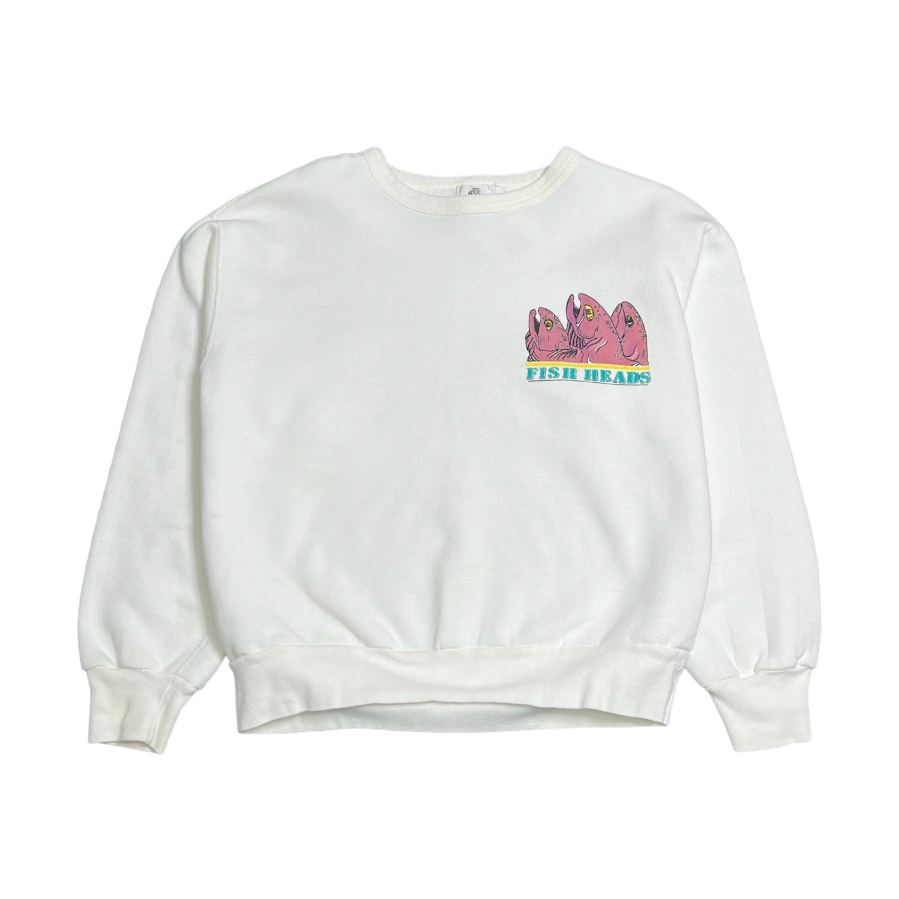 Vintage Fish Heads Campbell River Crewneck S