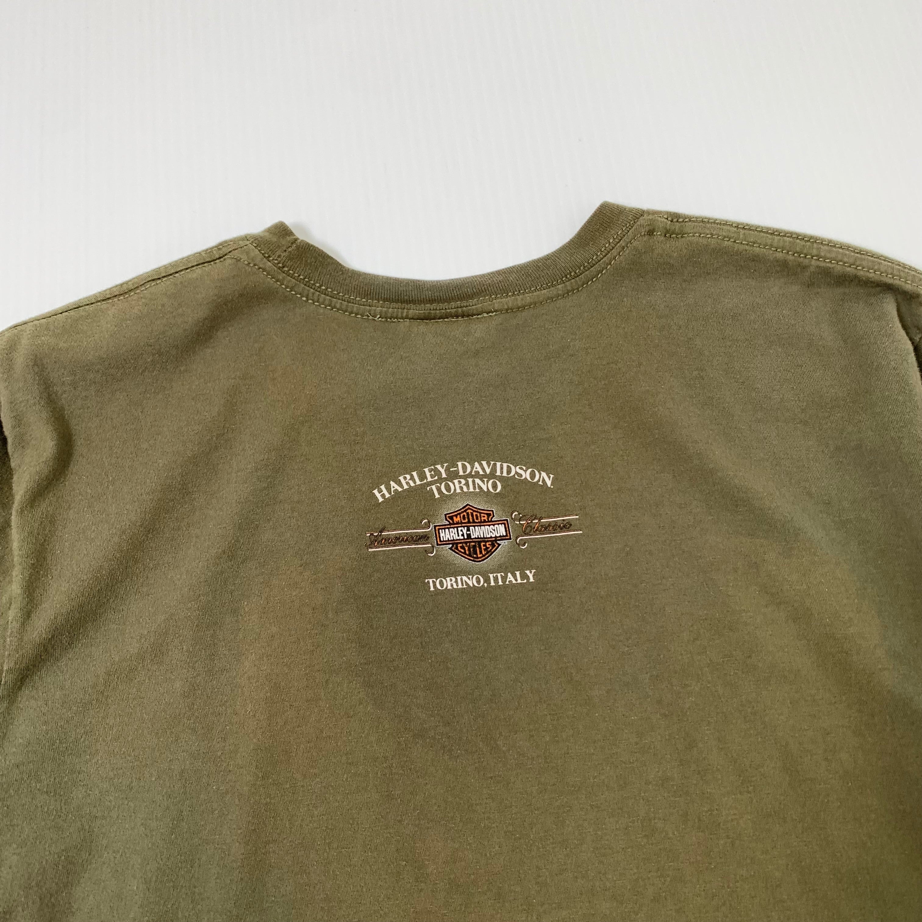 Harley Davidson Torino Italy Graphic Tee M