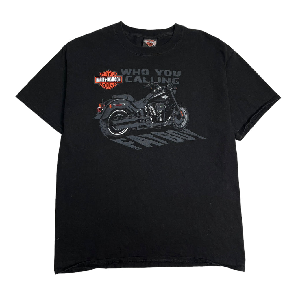 Harley Davidson Fatboy Barnes tee L