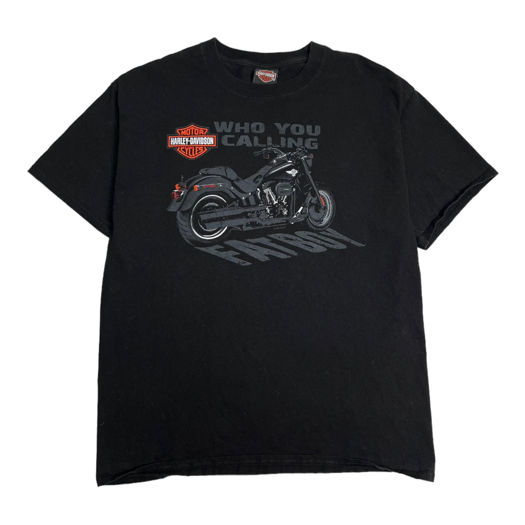 Harley Davidson Fatboy Barnes tee L