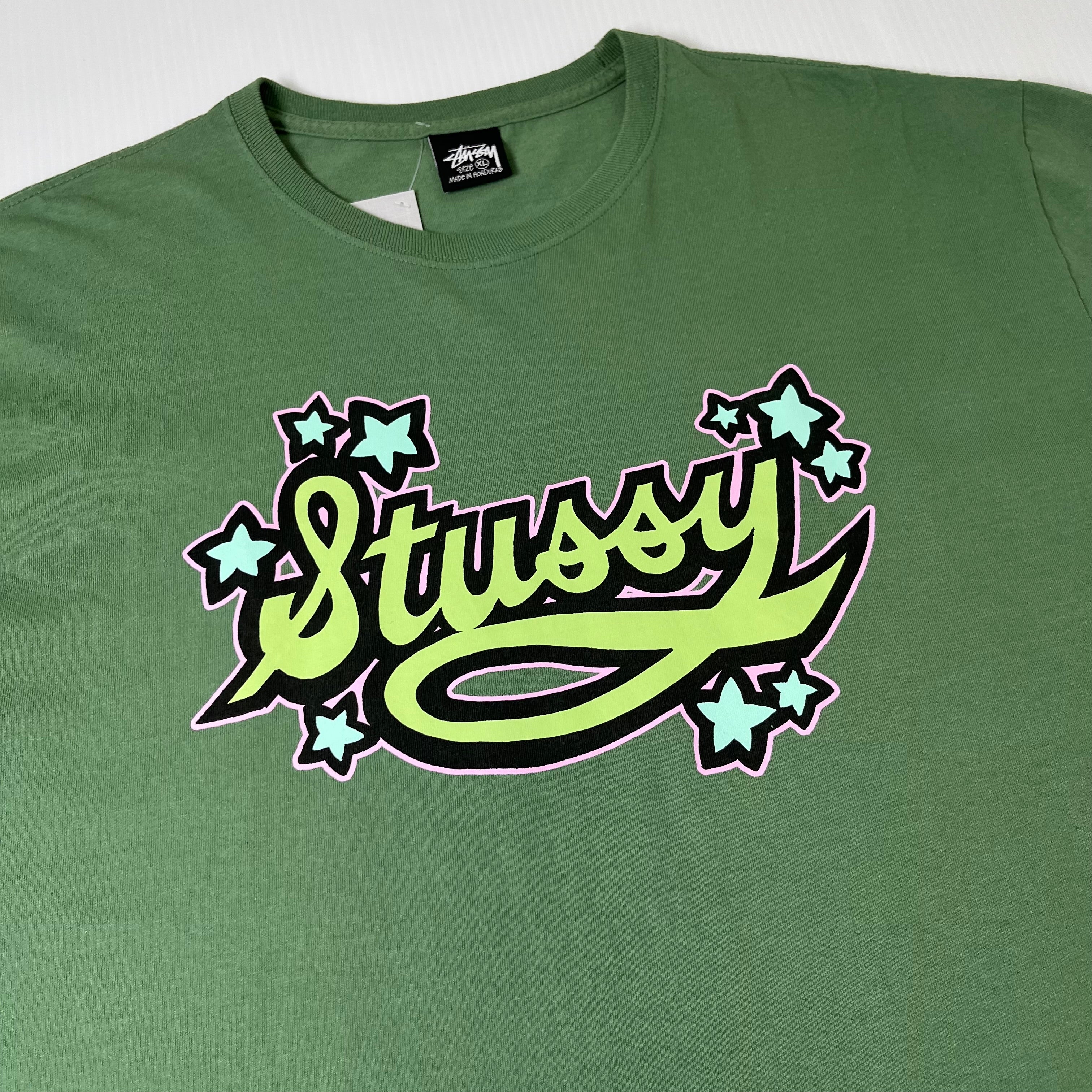 Stussy Star Text Graphic Tee XL