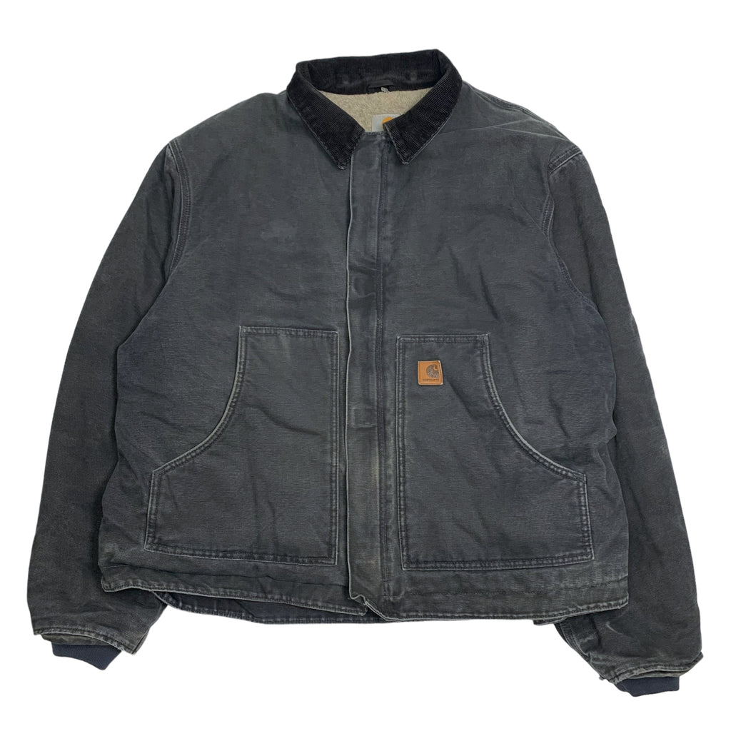 Carhartt Dark Grey Sherpa Lined Jacket XXL