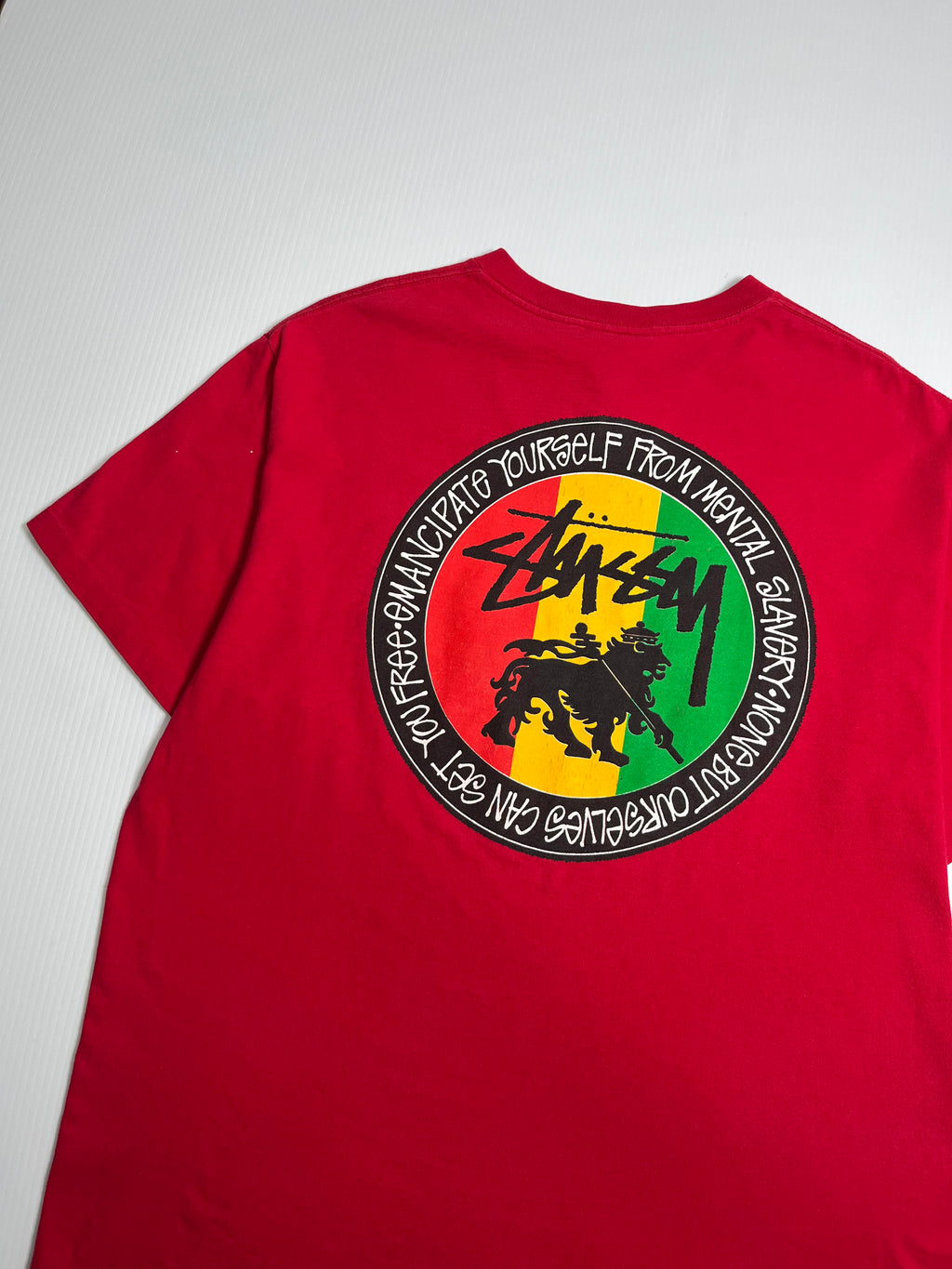 Vintage Stussy Feelin' Irie Graphic Tee L