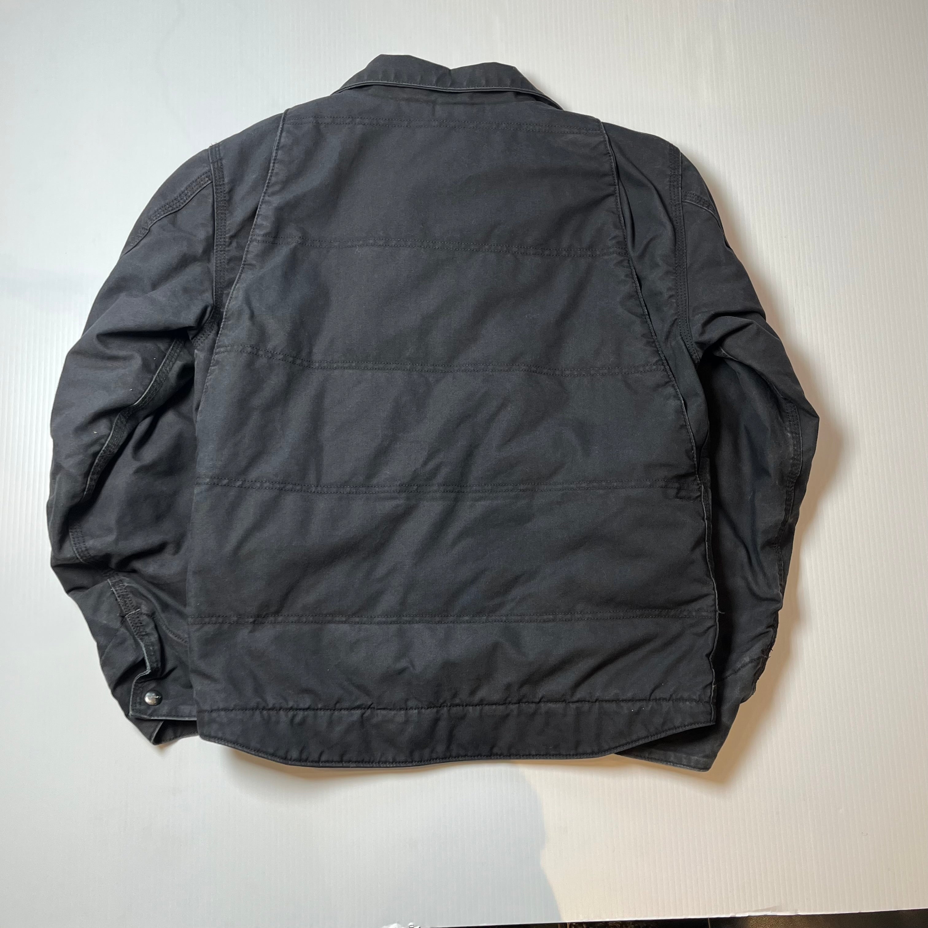 Vintage Carhartt Full Zip Fleece Lined Marlboro Patch Jacket S