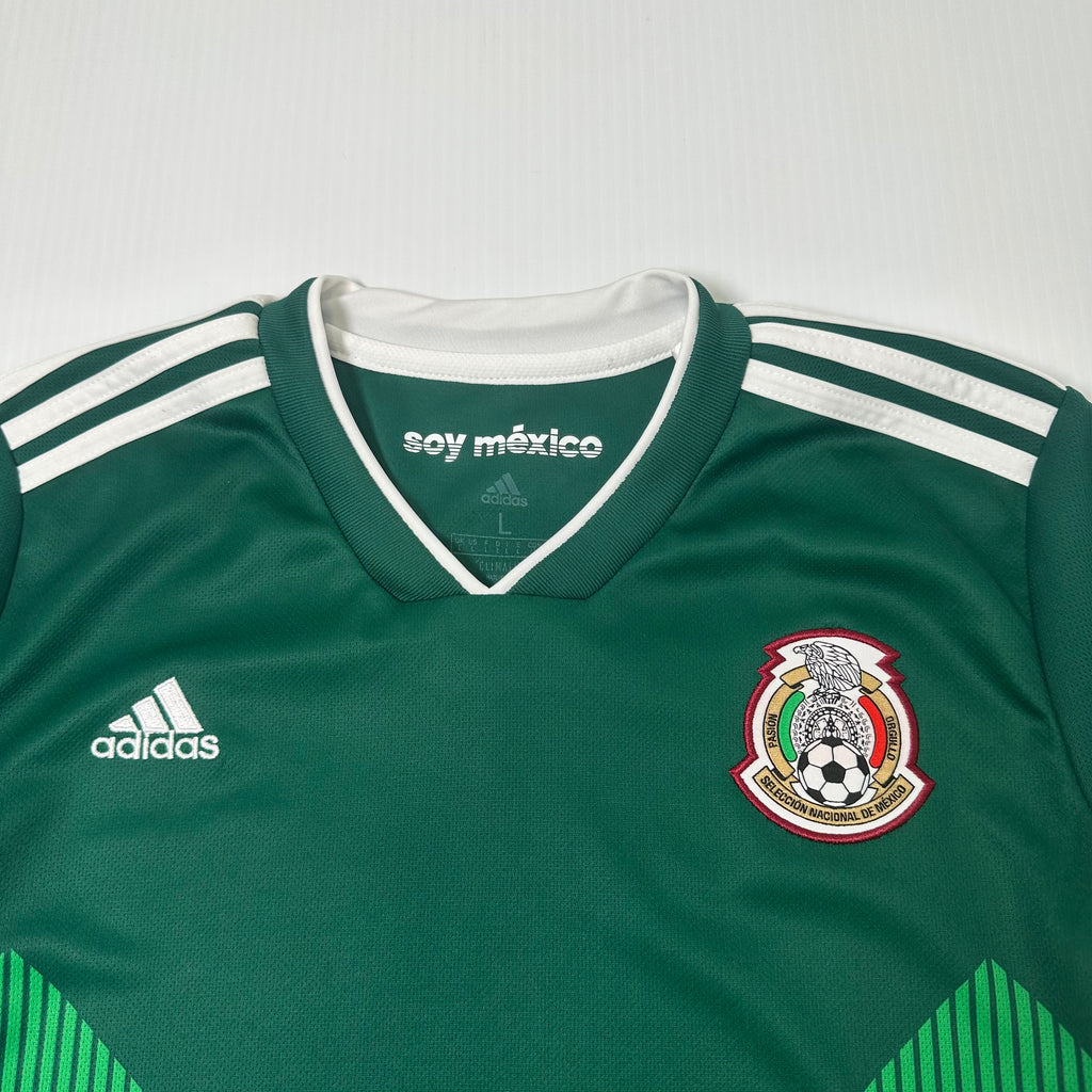 2018 Adidas Mexico Home Kit Women's L