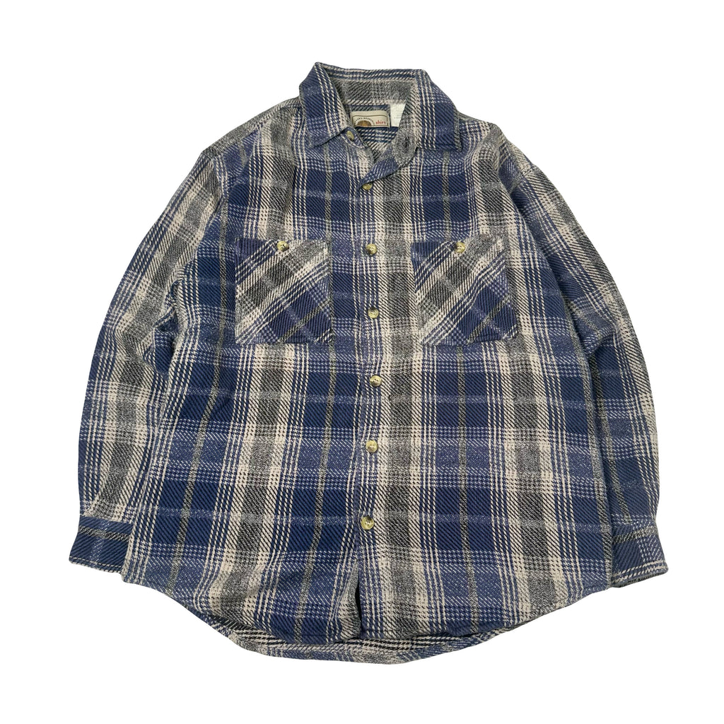 Vintage Natural Resources Plaid Button Up Shirt M