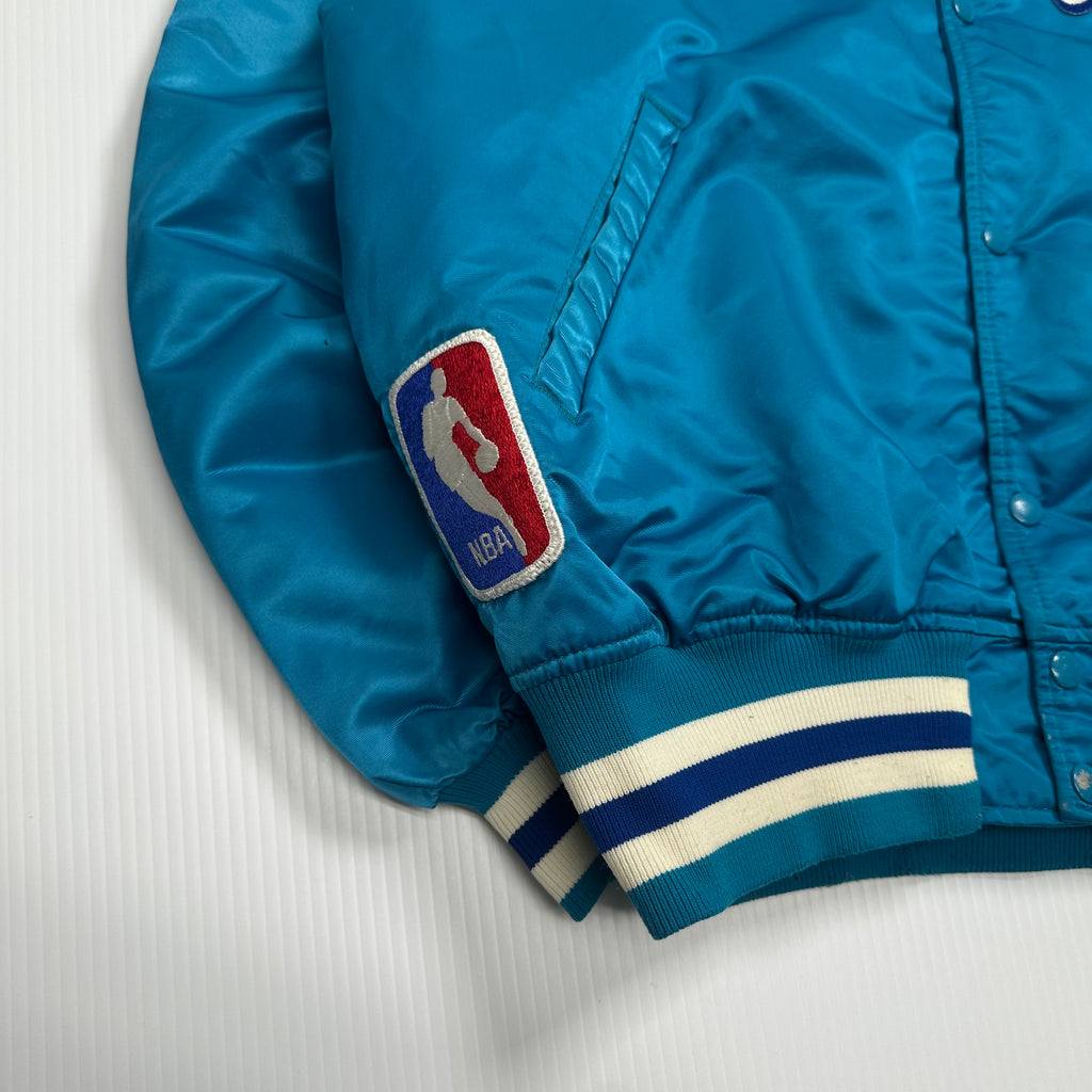 Vintage Starter Charlotte Hornets Satin Jacket XL